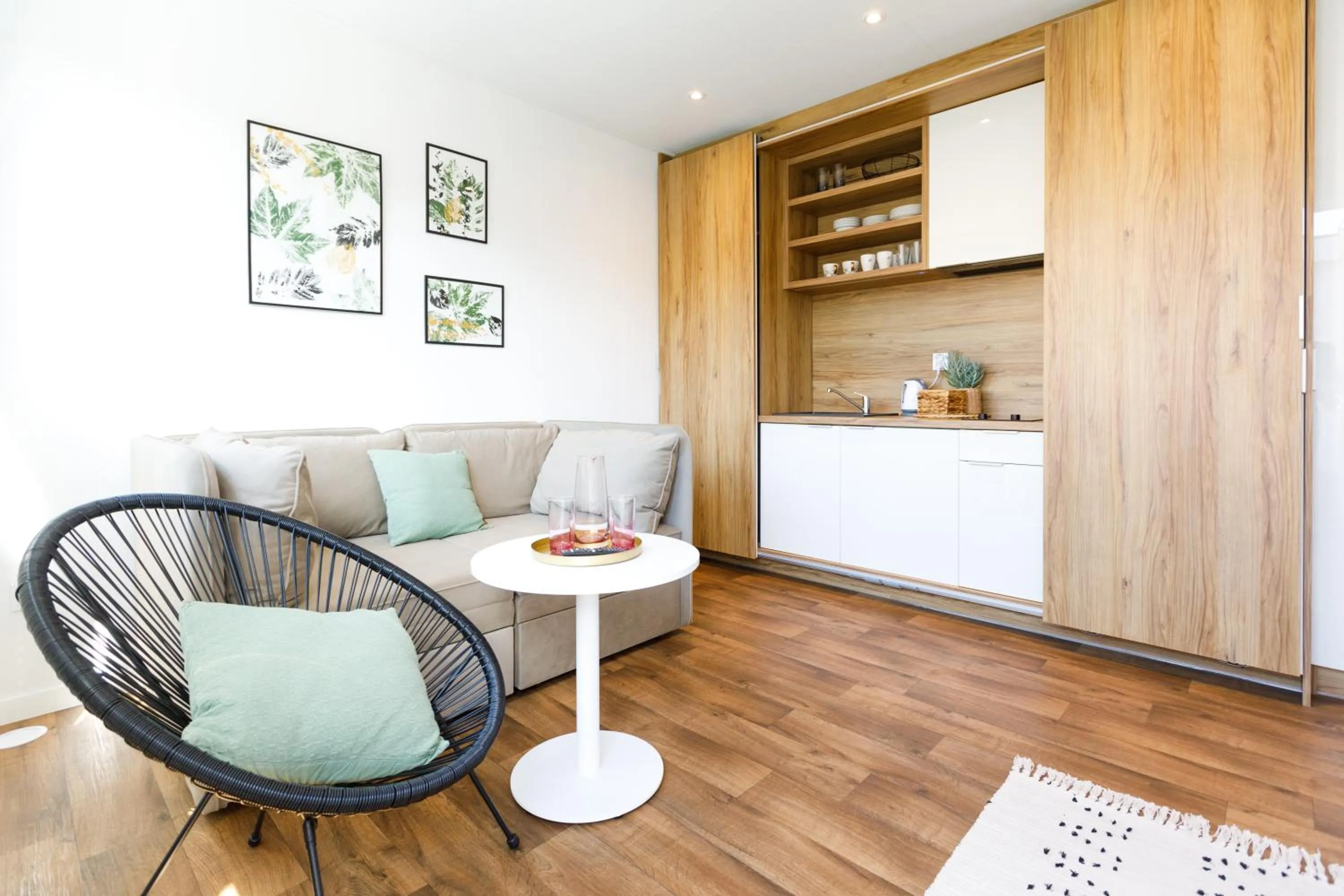 Kitchen or kitchenette in Holiday Golden Resort & Spa