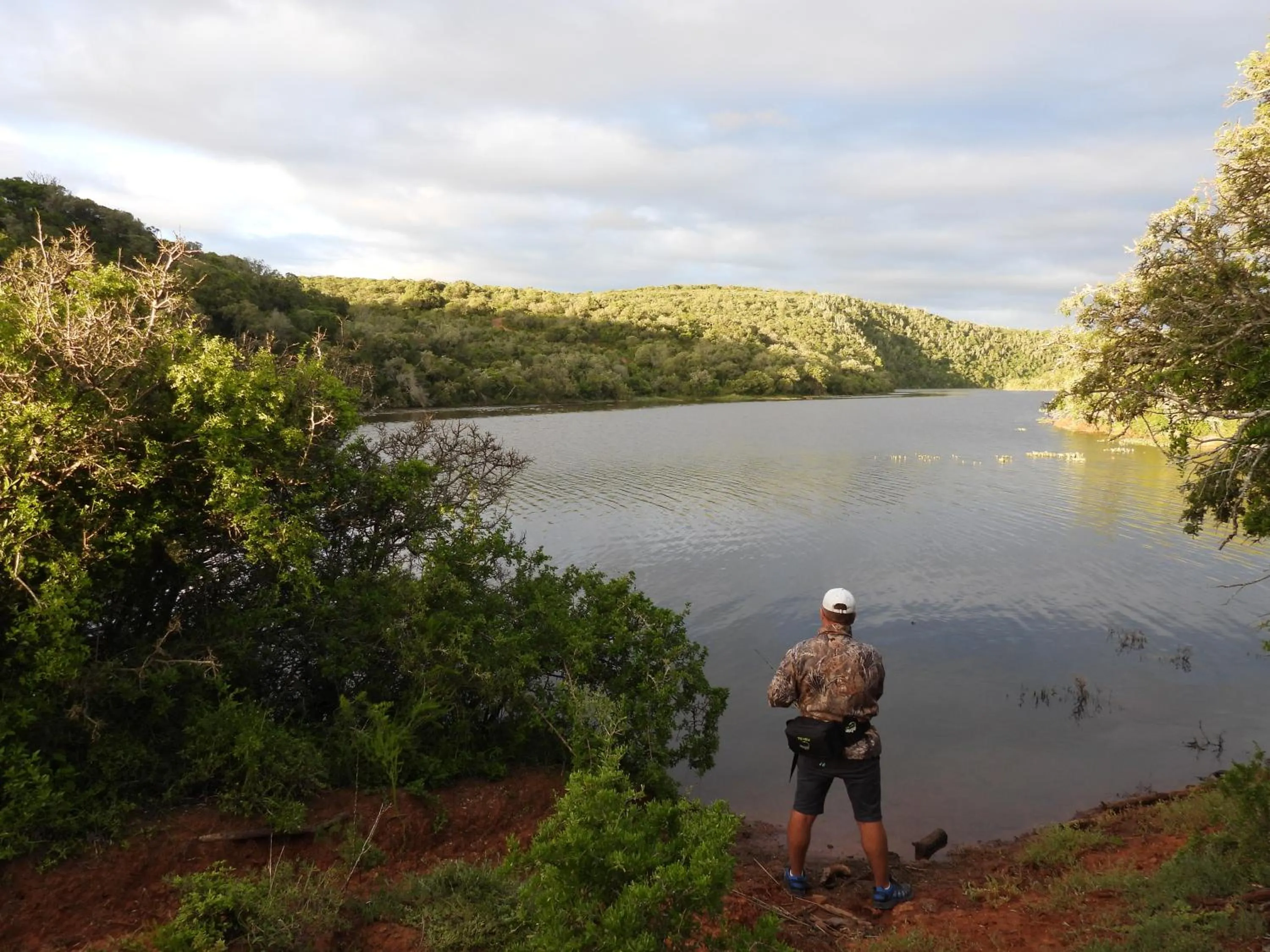 Fishing in African Safari Lodge
