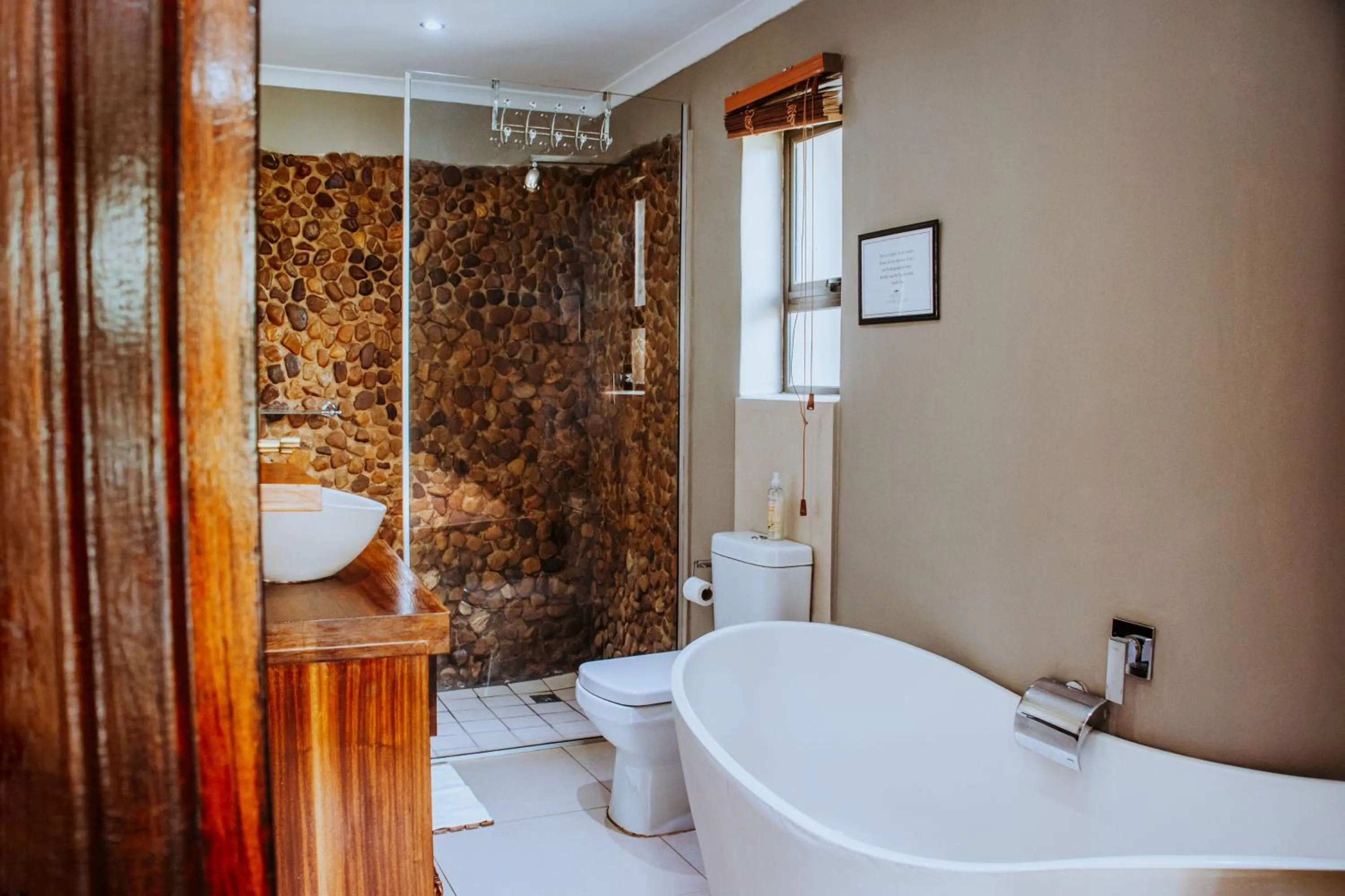 Bathroom in African Safari Lodge
