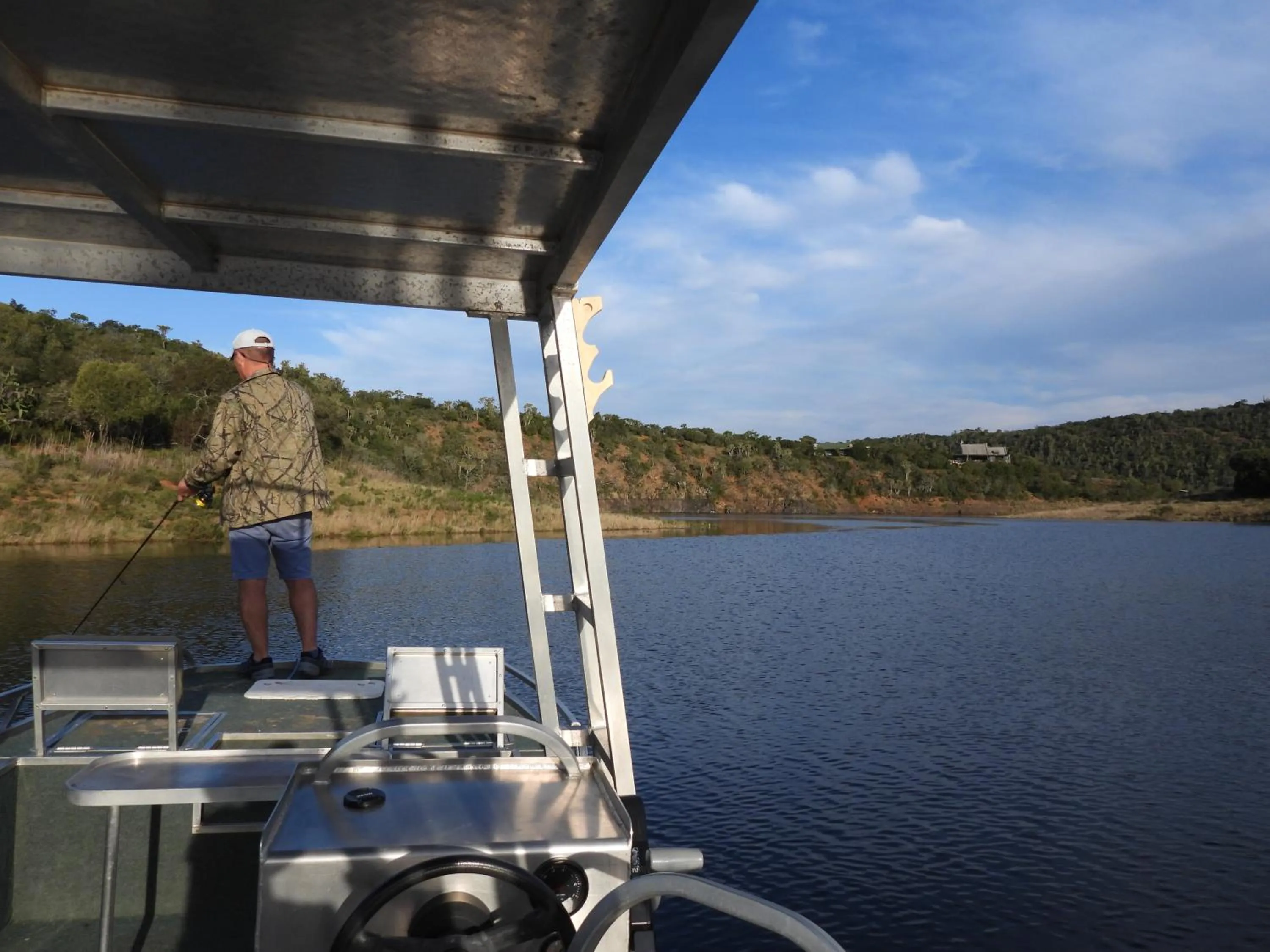 Fishing in African Safari Lodge