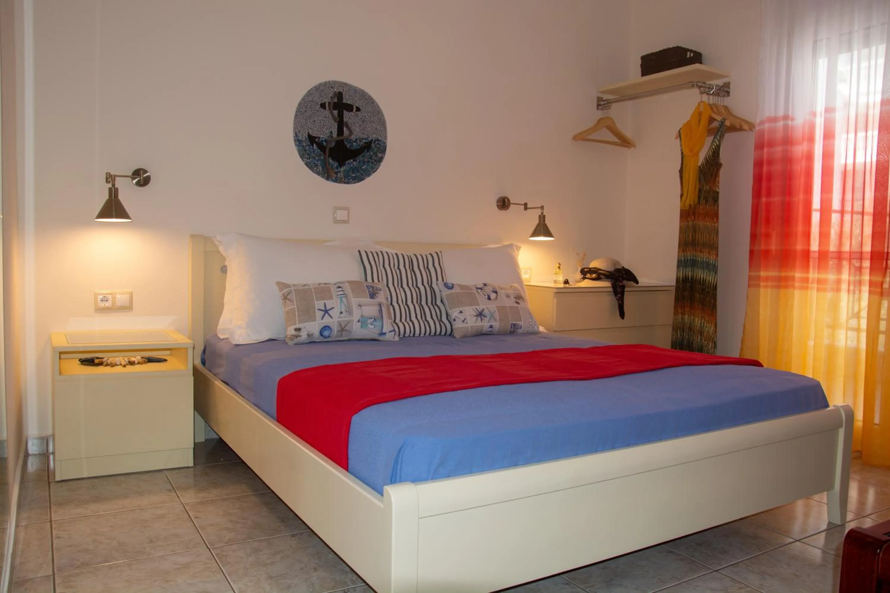 Bed in Aristea Studios