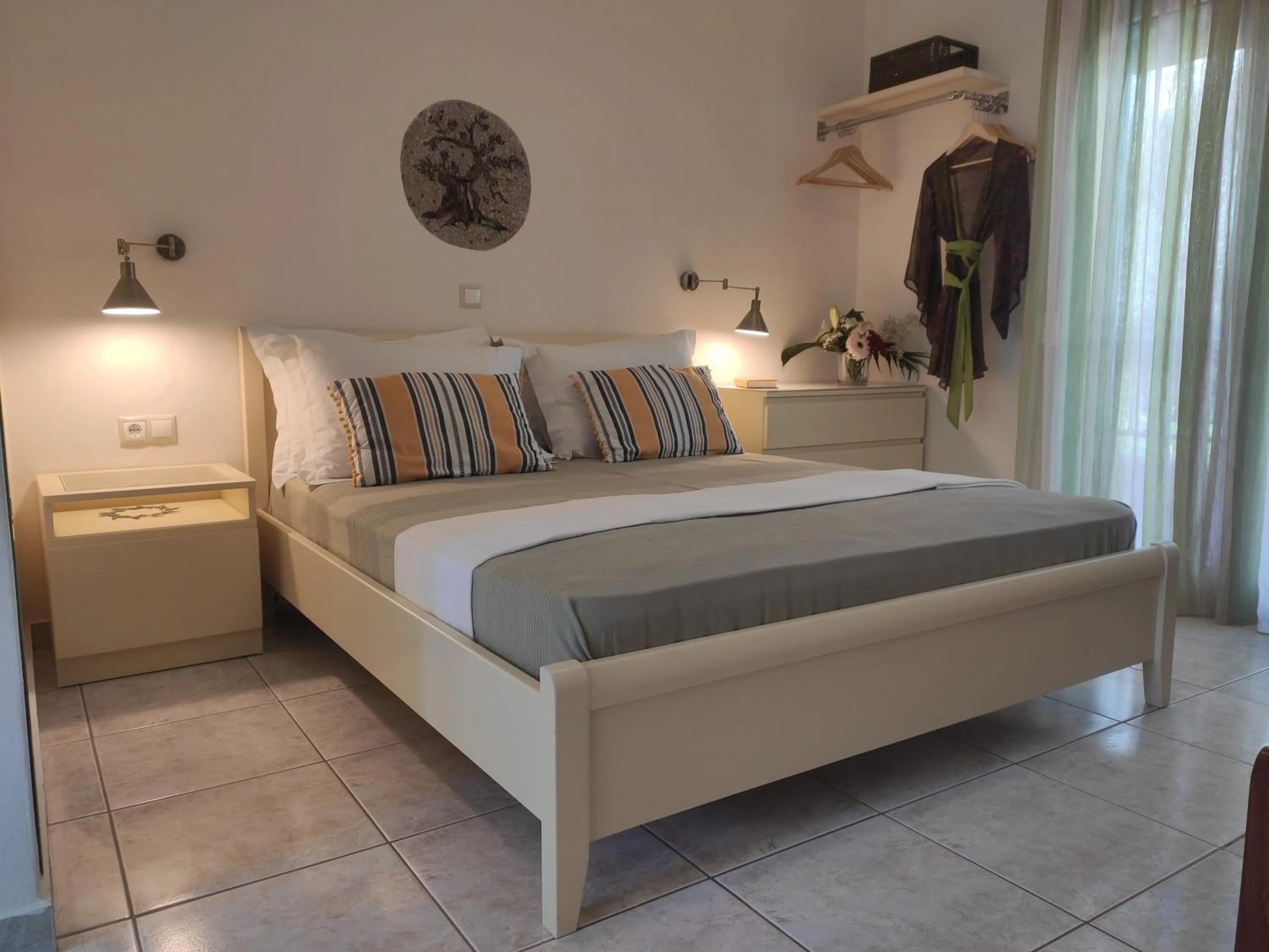 Bed in Aristea Studios