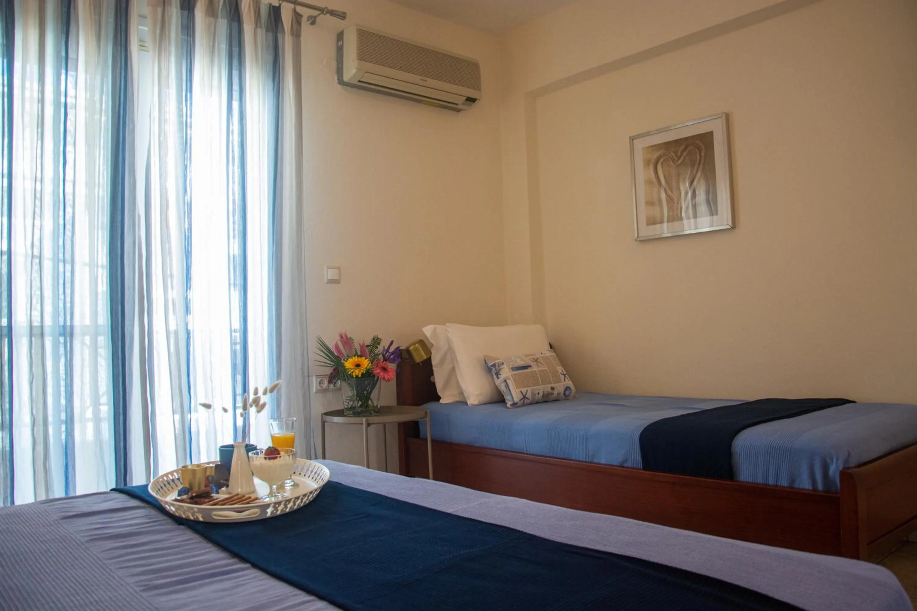 Bed in Aristea Studios