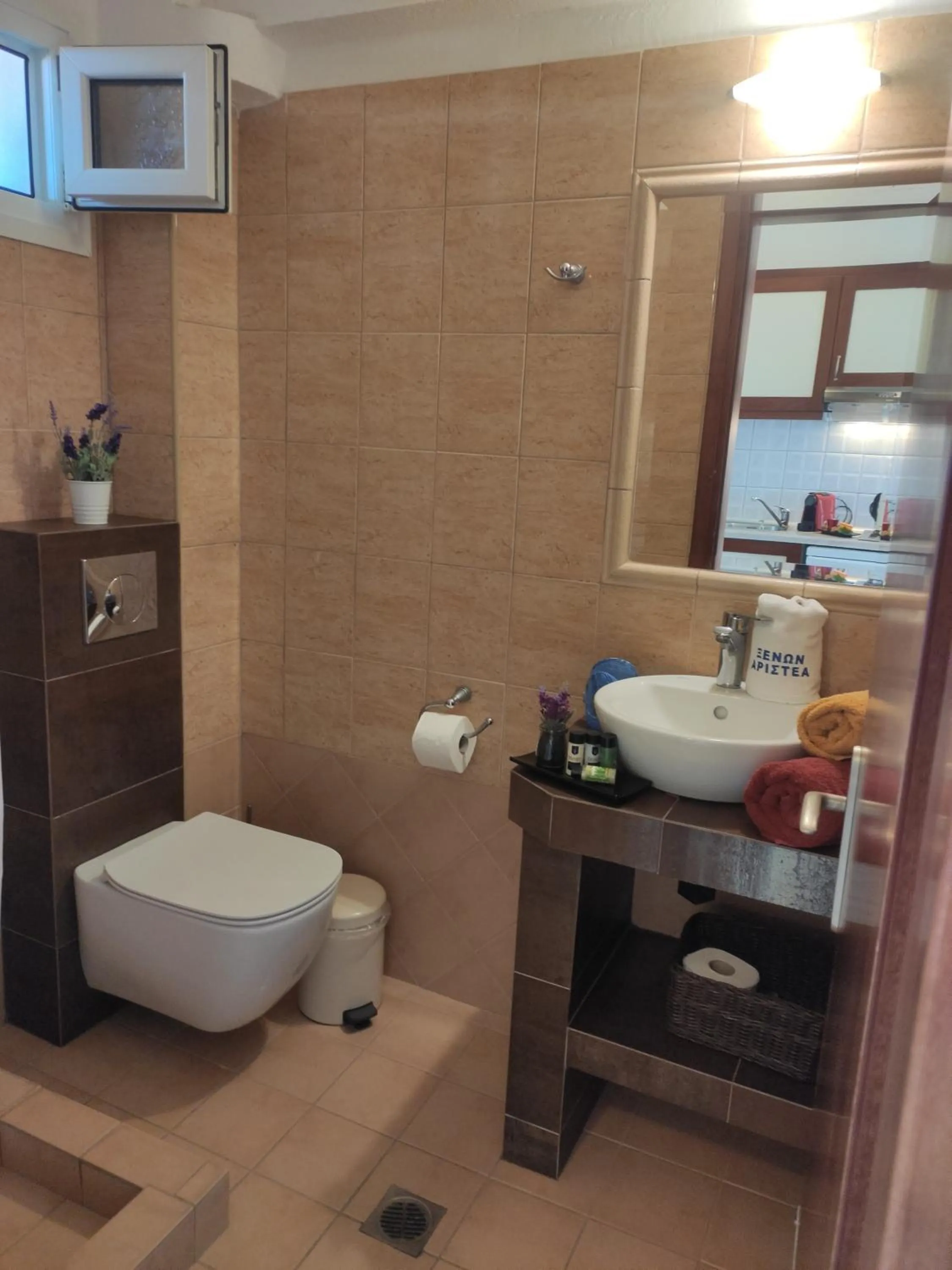 Bathroom in Aristea Studios