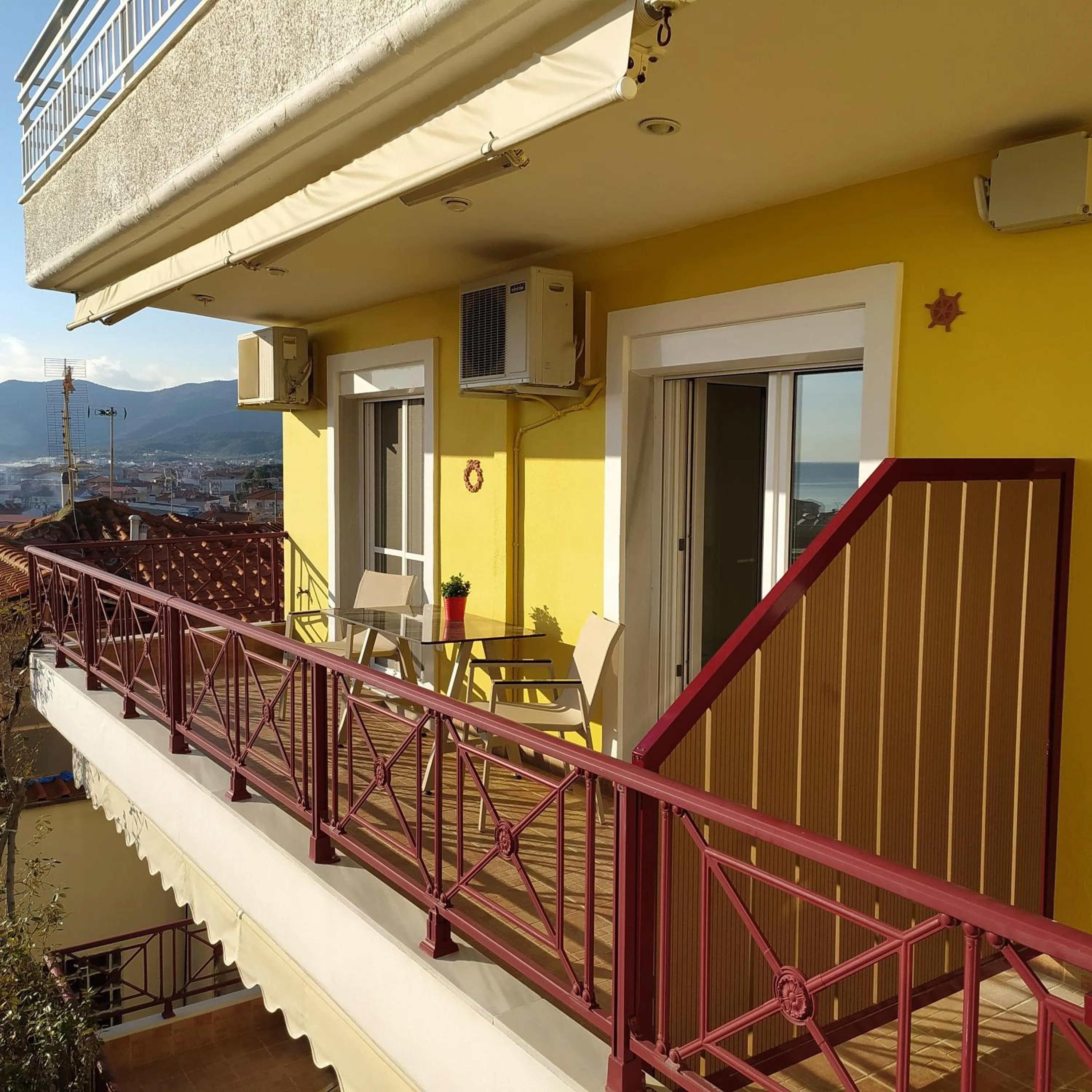 Balcony/Terrace in Aristea Studios
