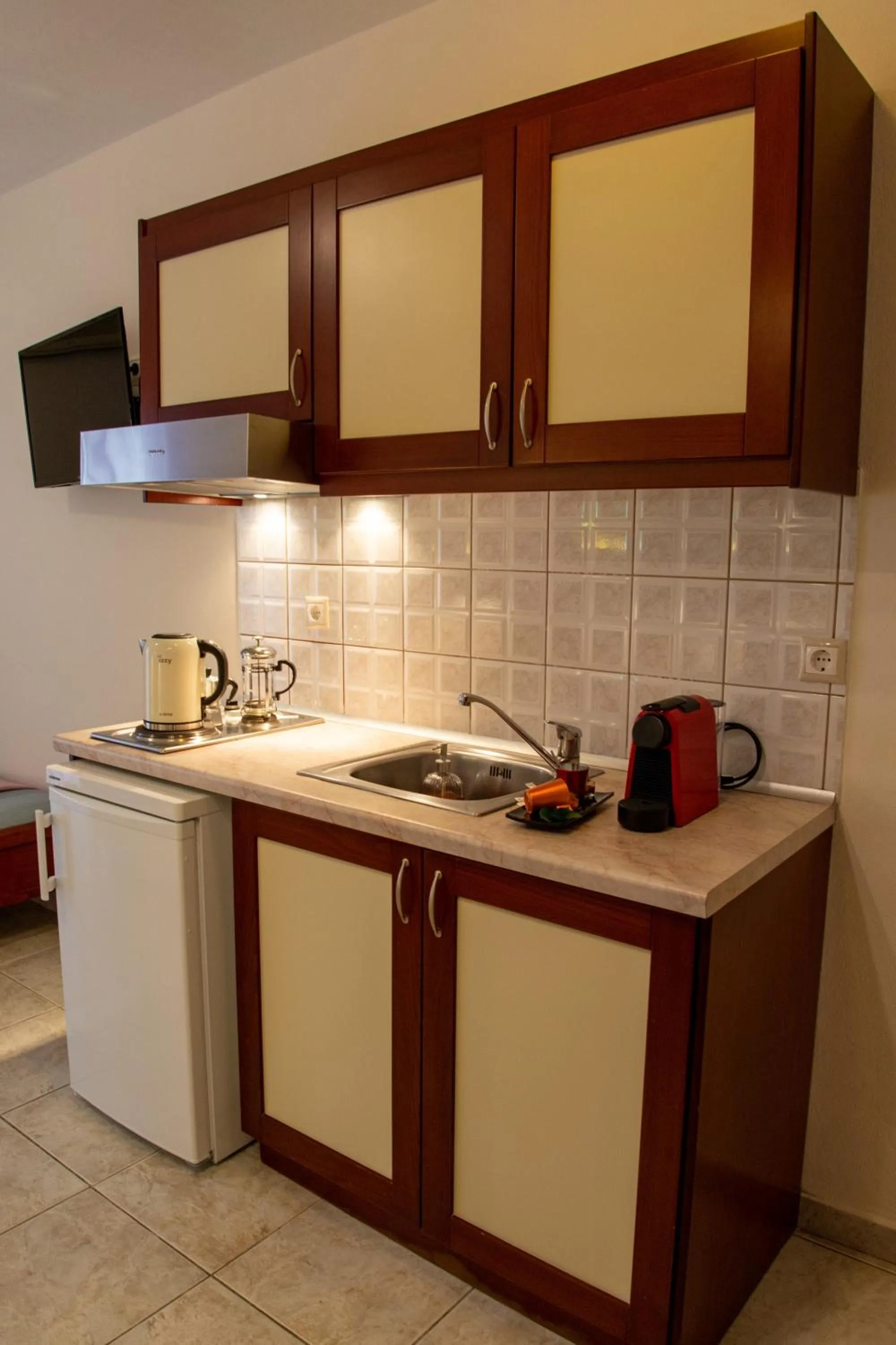 Kitchen or kitchenette in Aristea Studios