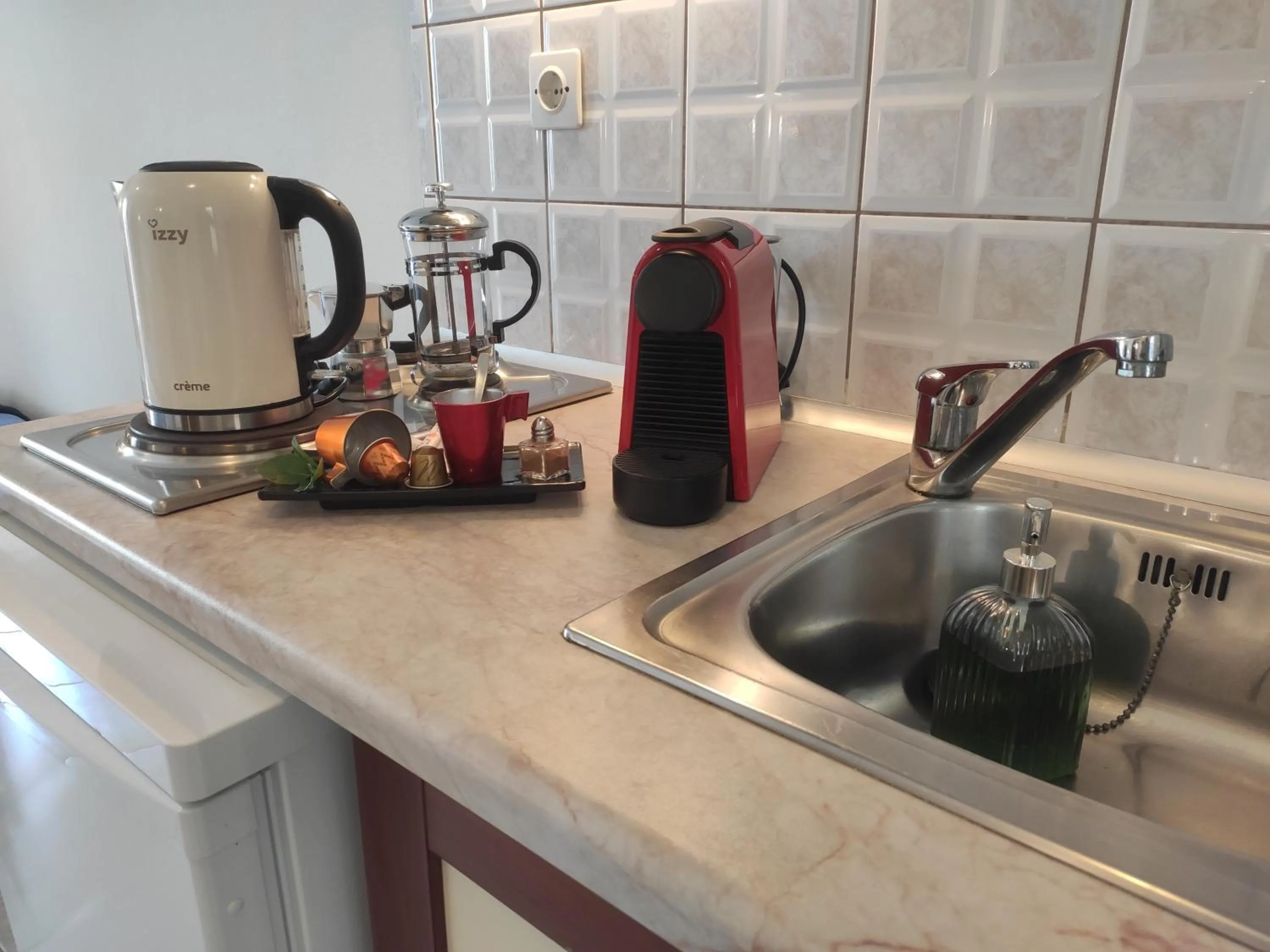 Kitchen or kitchenette in Aristea Studios