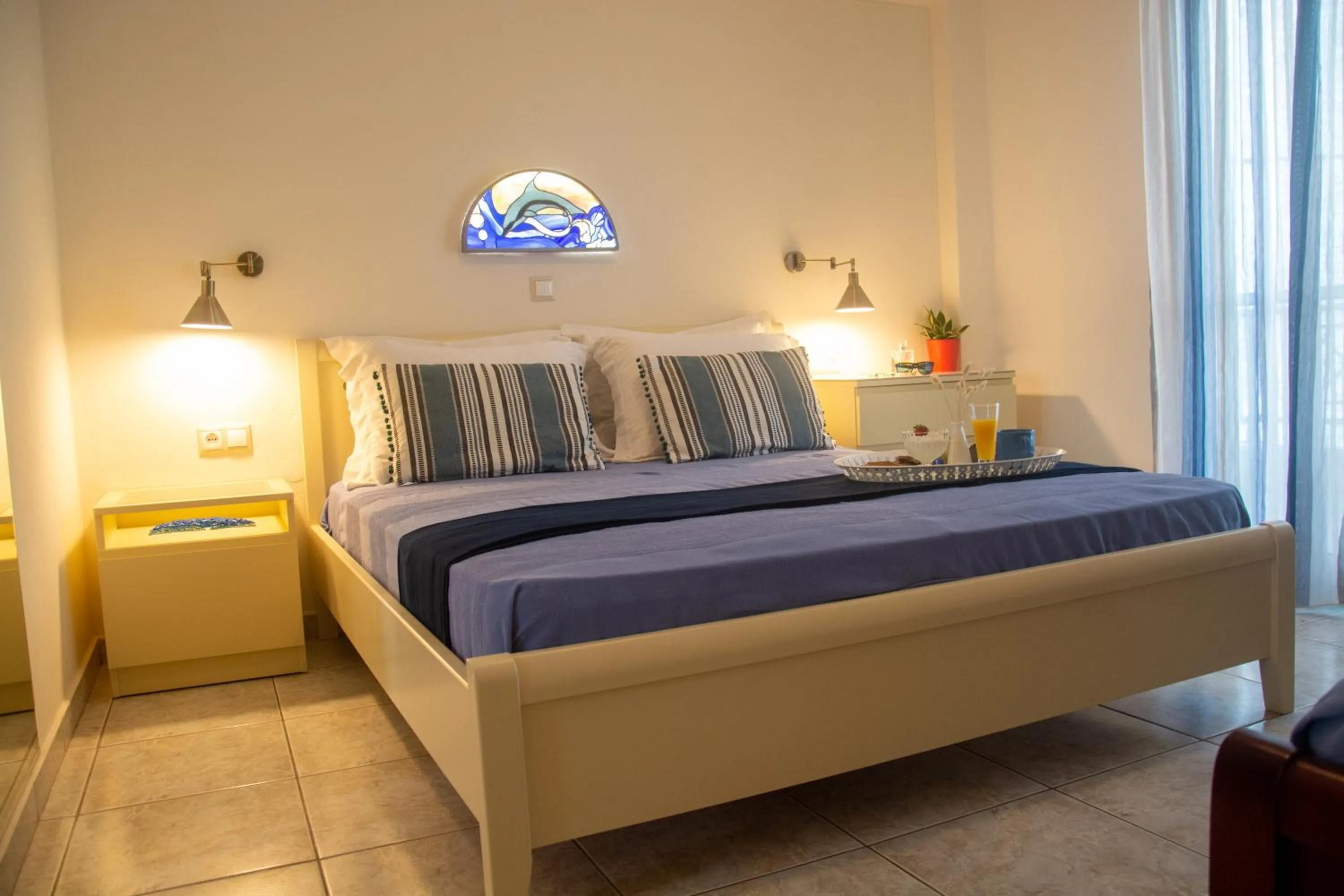 Bed in Aristea Studios