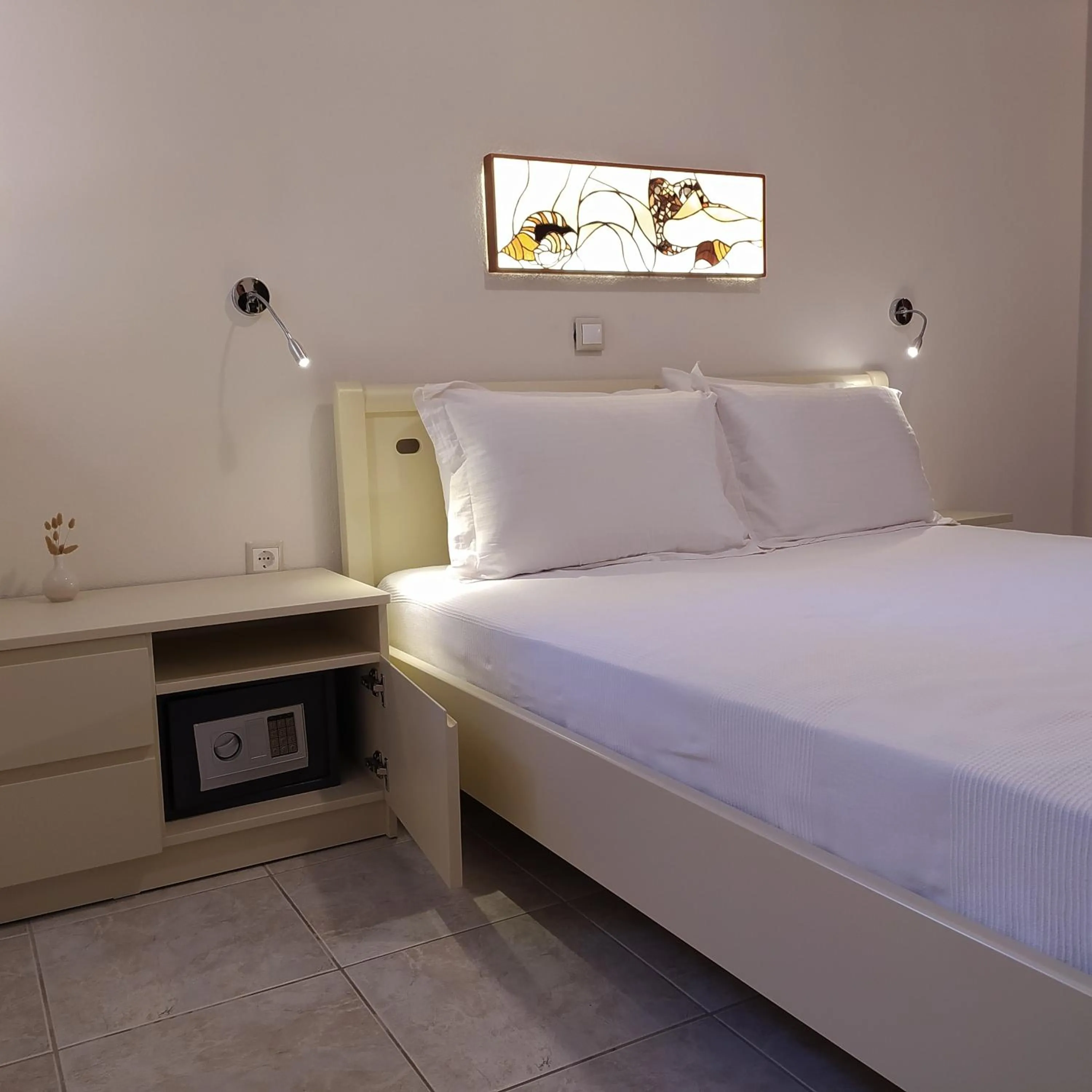 Bed in Aristea Studios