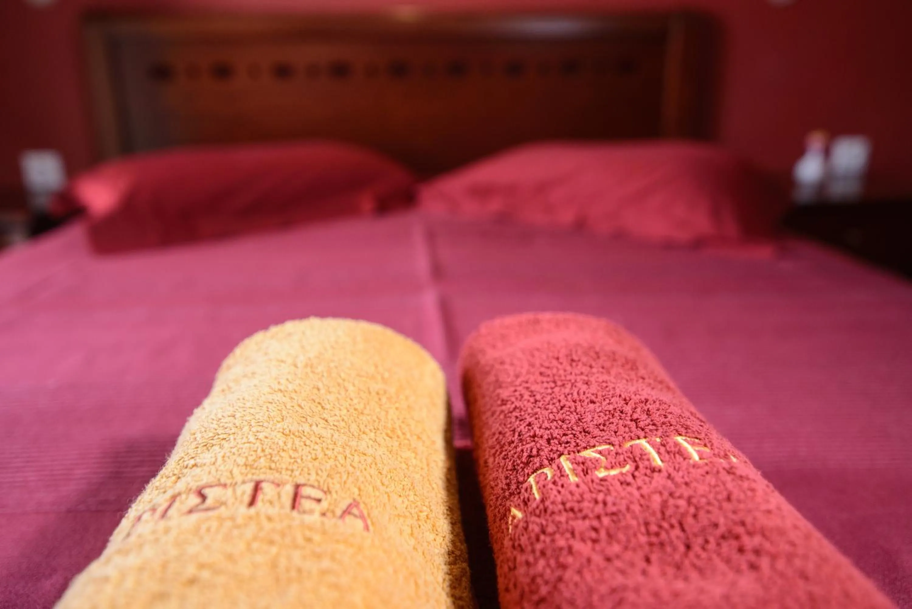 Bedroom, Bed in Aristea Studios