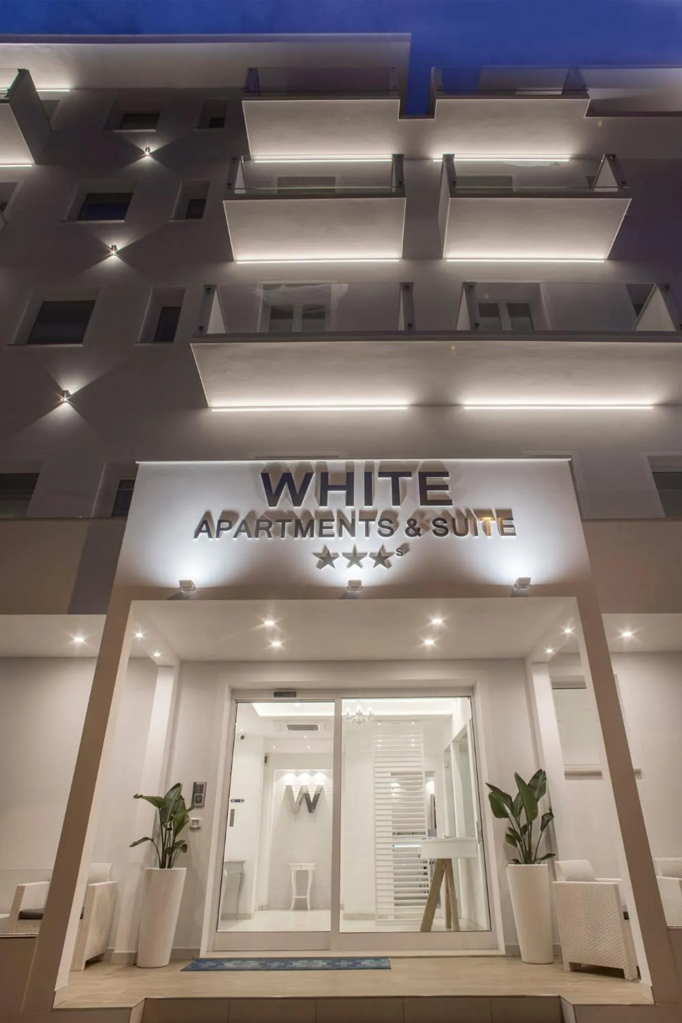 Facade/entrance in White Suite & Apartments