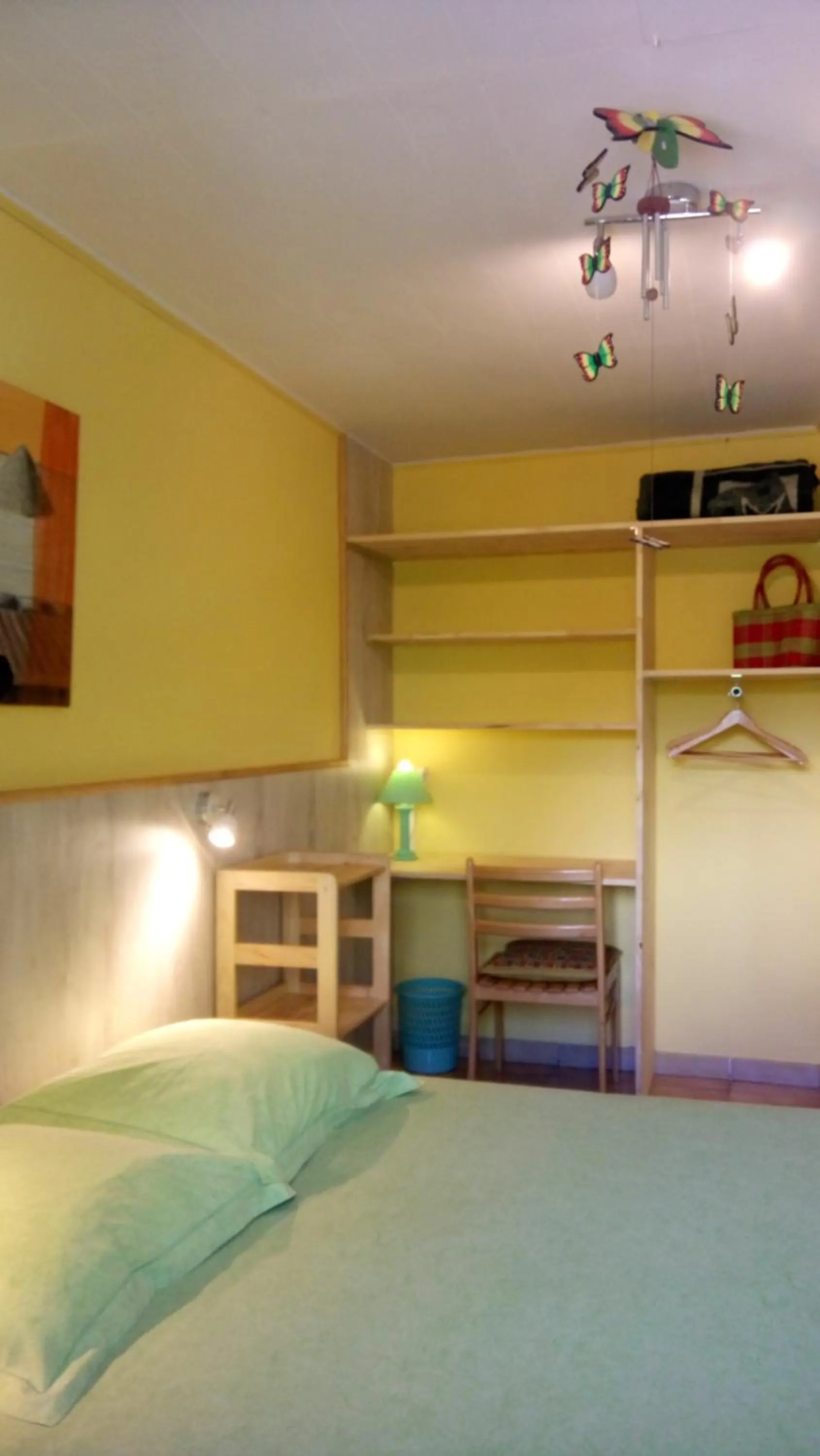 Shower, Bed in Relais du Volcan