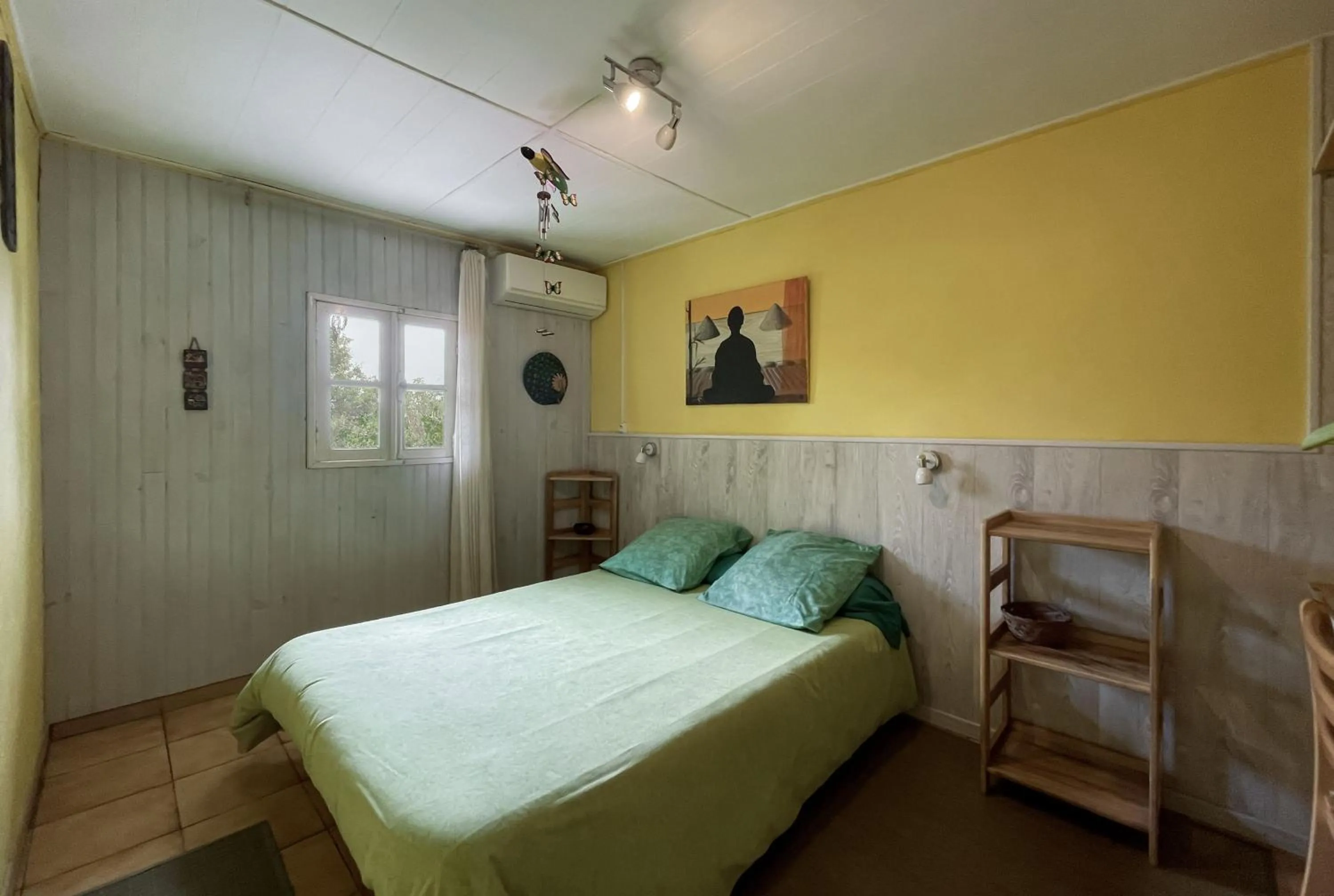 Bed in Relais du Volcan