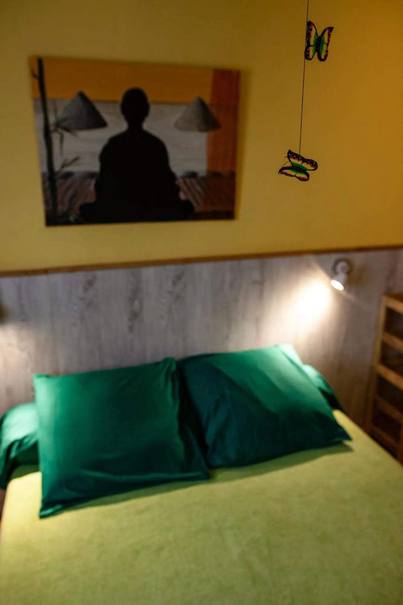 Bathroom, Bed in Relais du Volcan