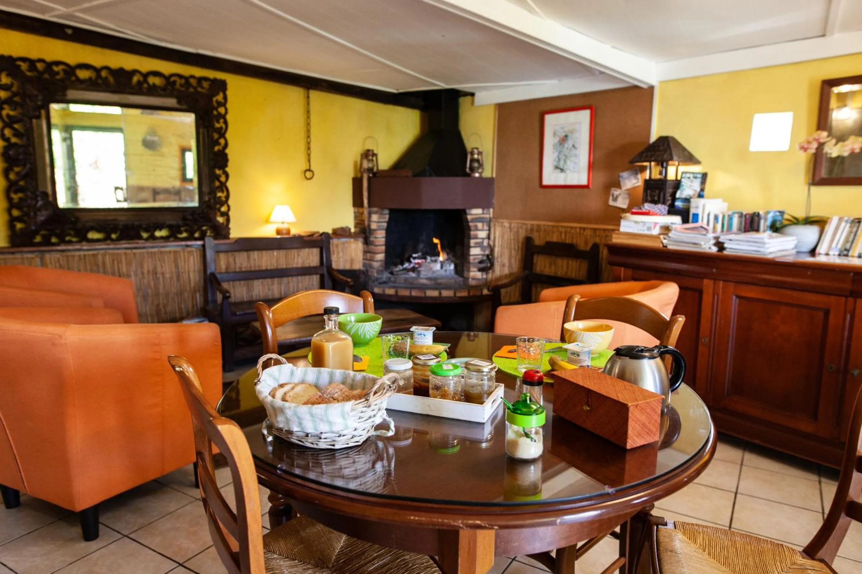 Living room in Relais du Volcan