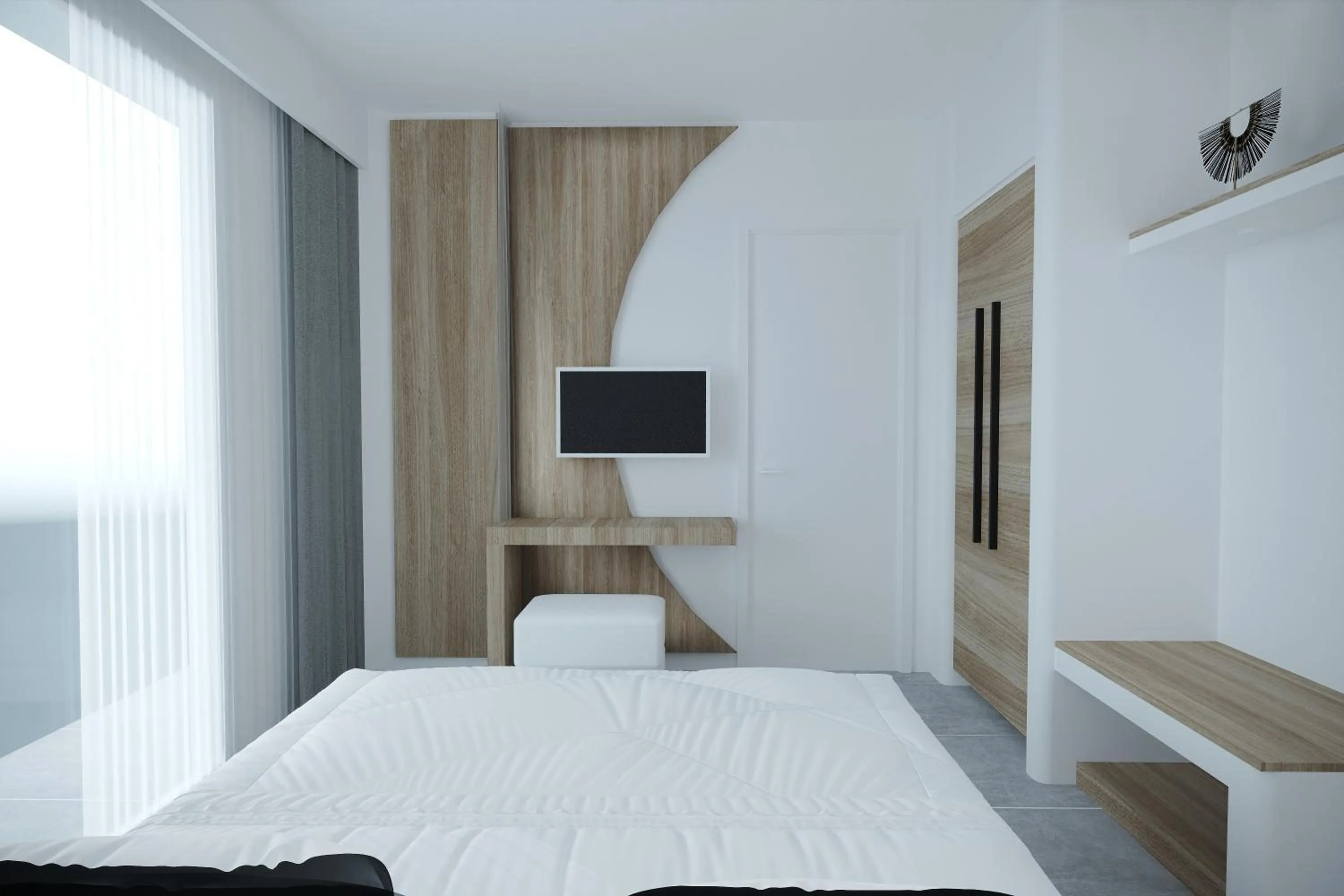 Bedroom, Bed in Gaia Village