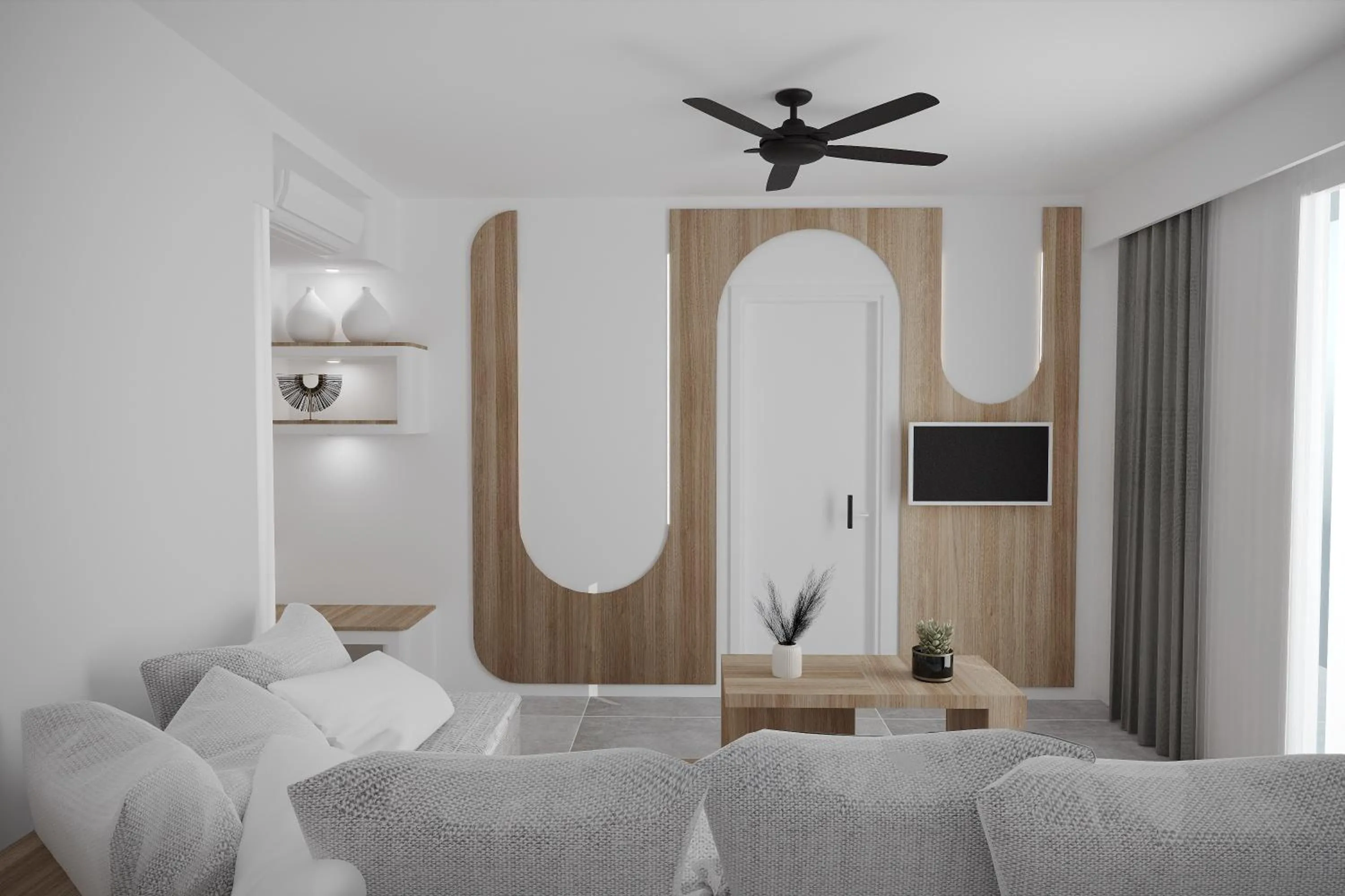 Bedroom, Bed in Gaia Village