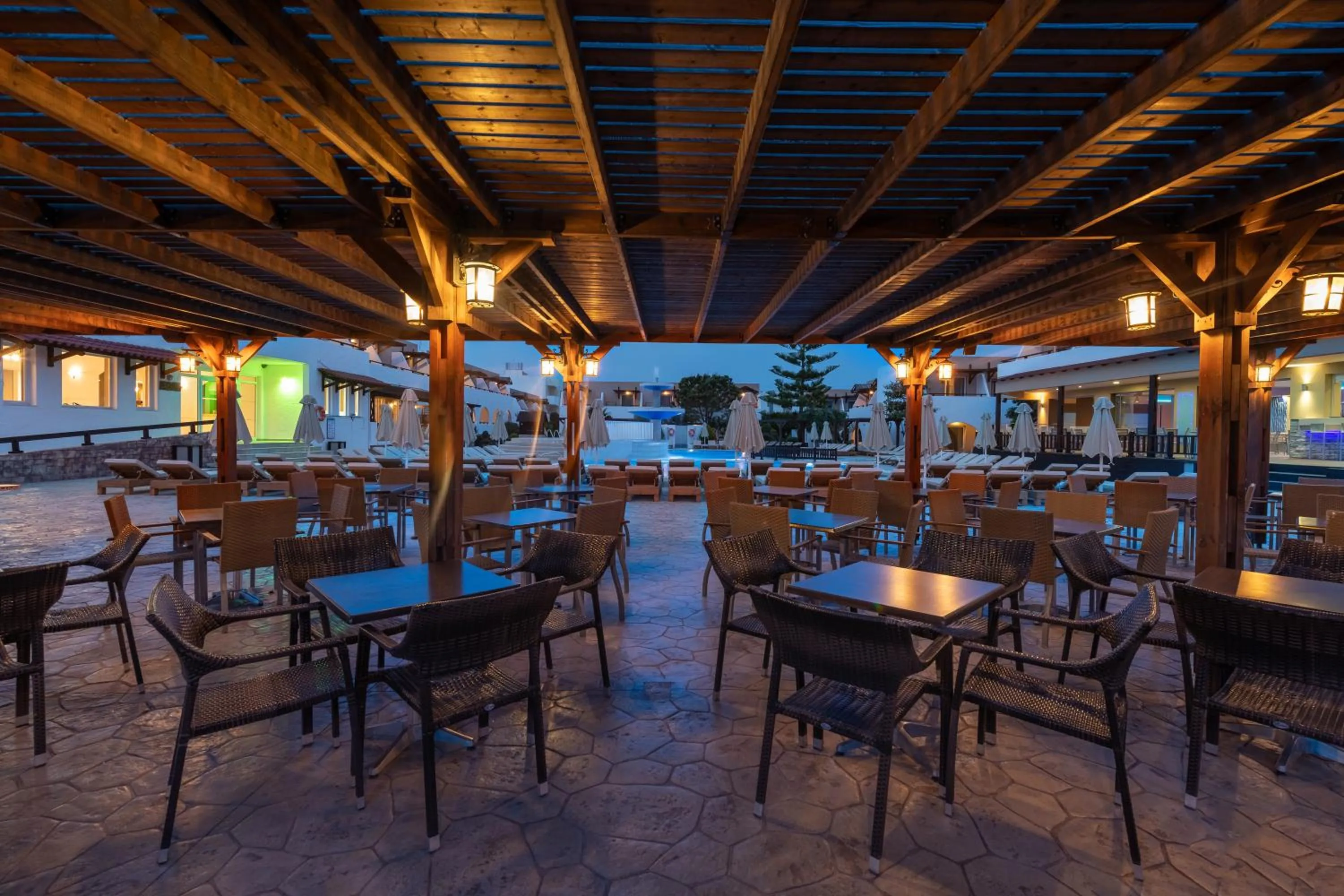 Swimming pool in Gaia Village