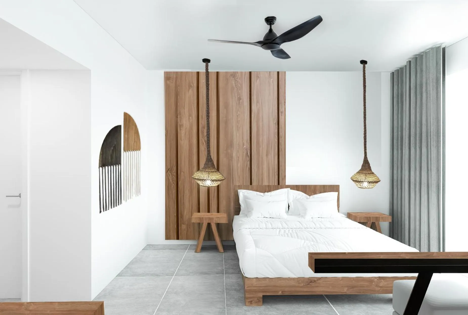 Bedroom, Bed in Gaia Village