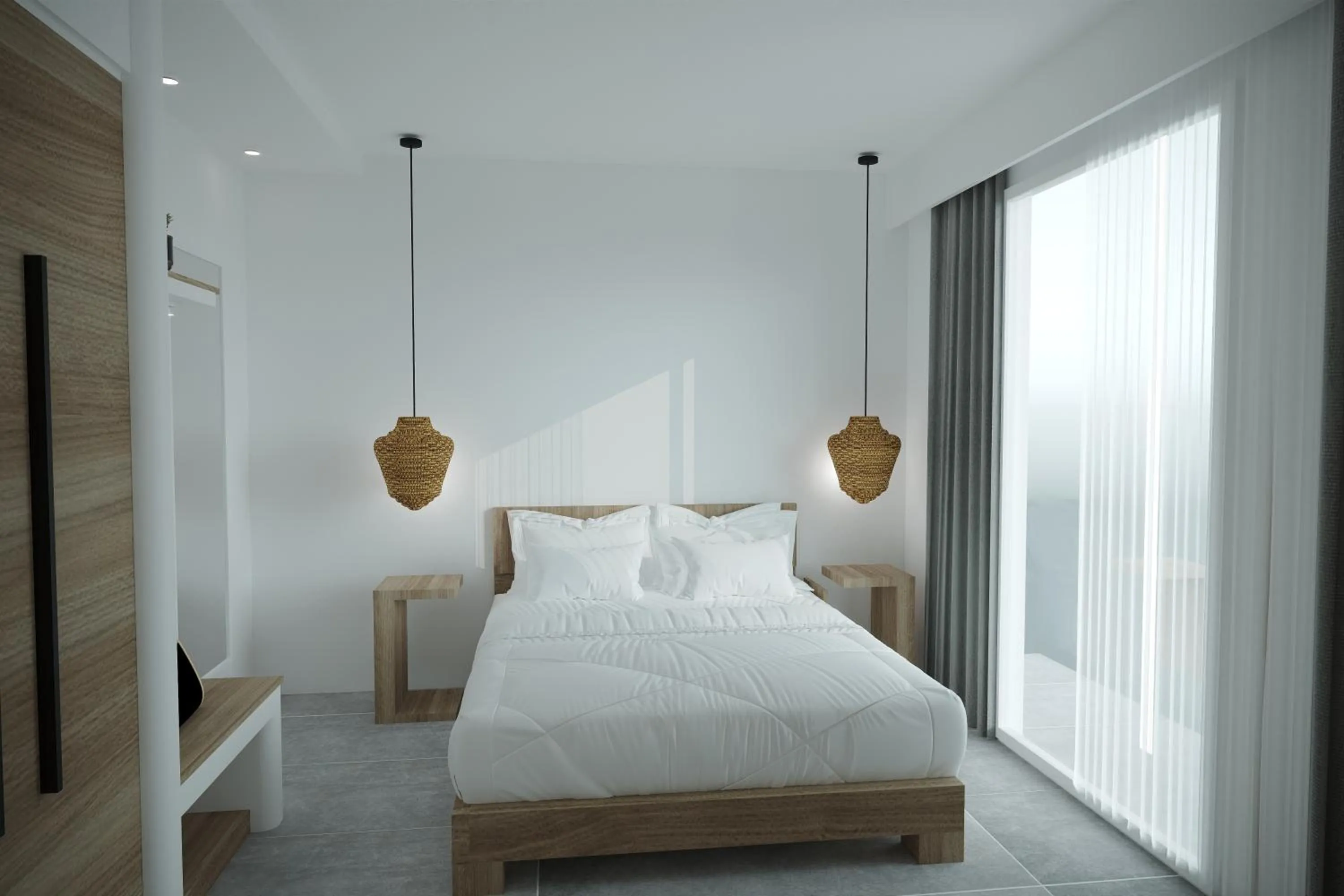 Bedroom, Bed in Gaia Village