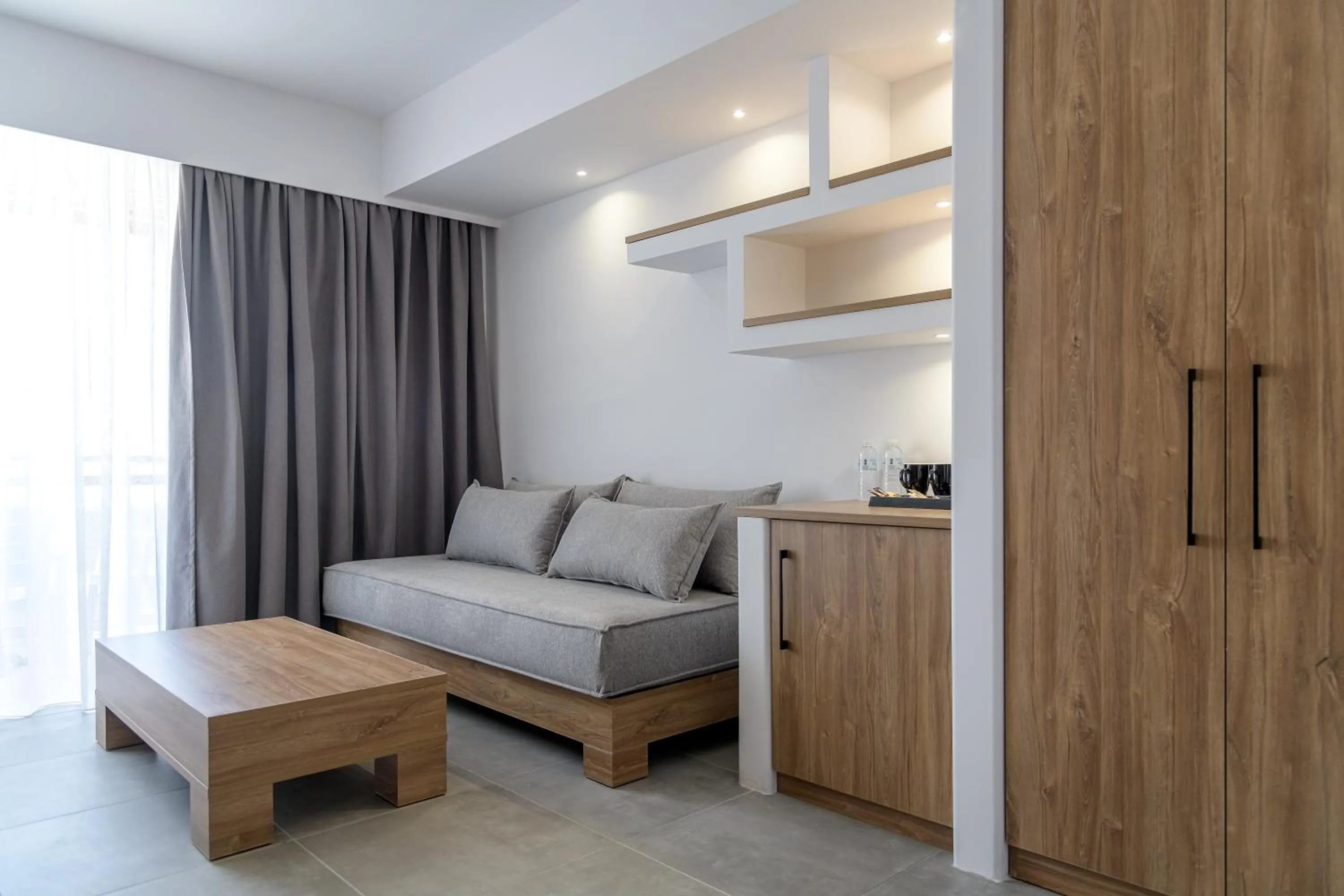 Seating area, Bed in Gaia Village