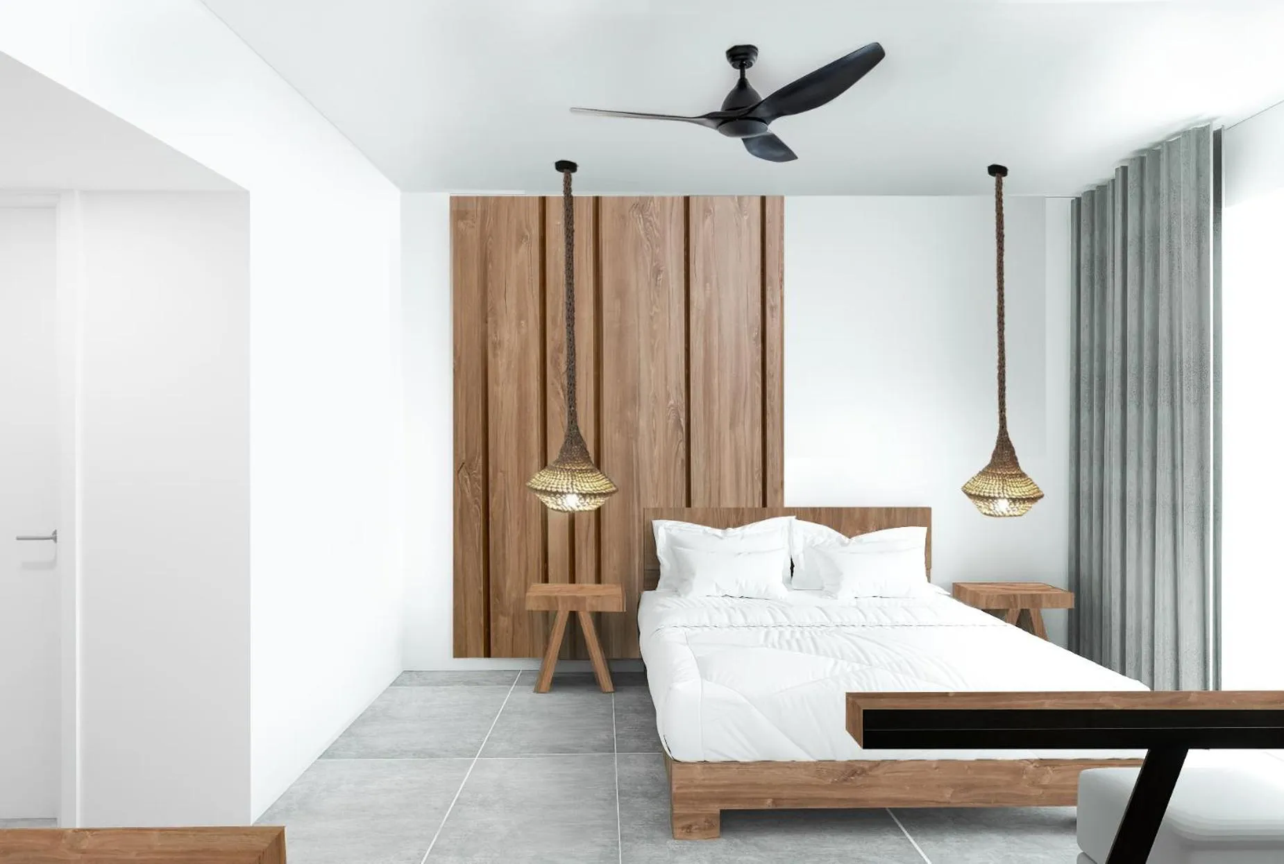 Bedroom, Bed in Gaia Village