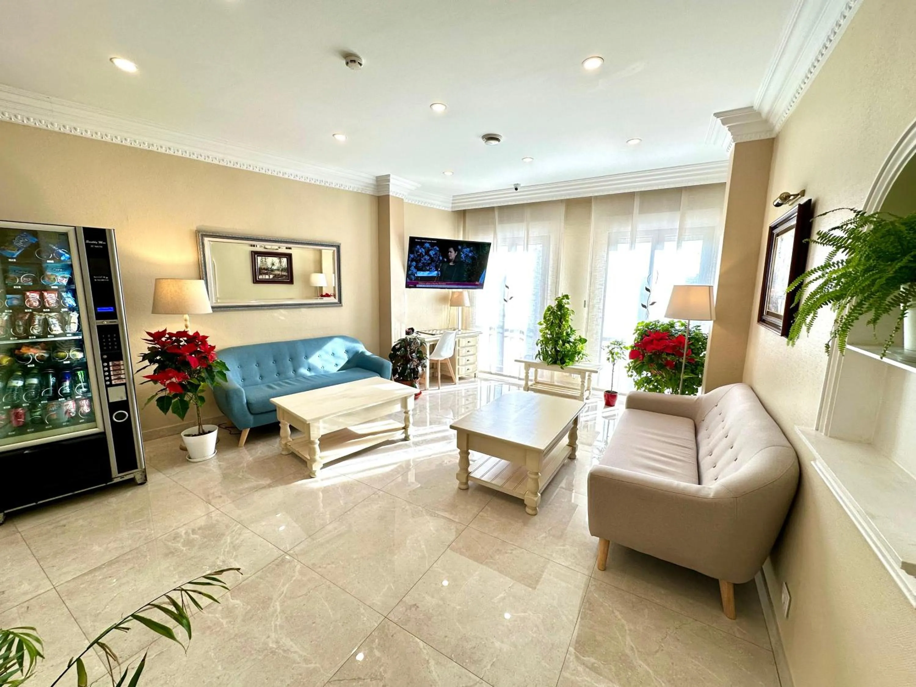 Living room in Hostal Toledo