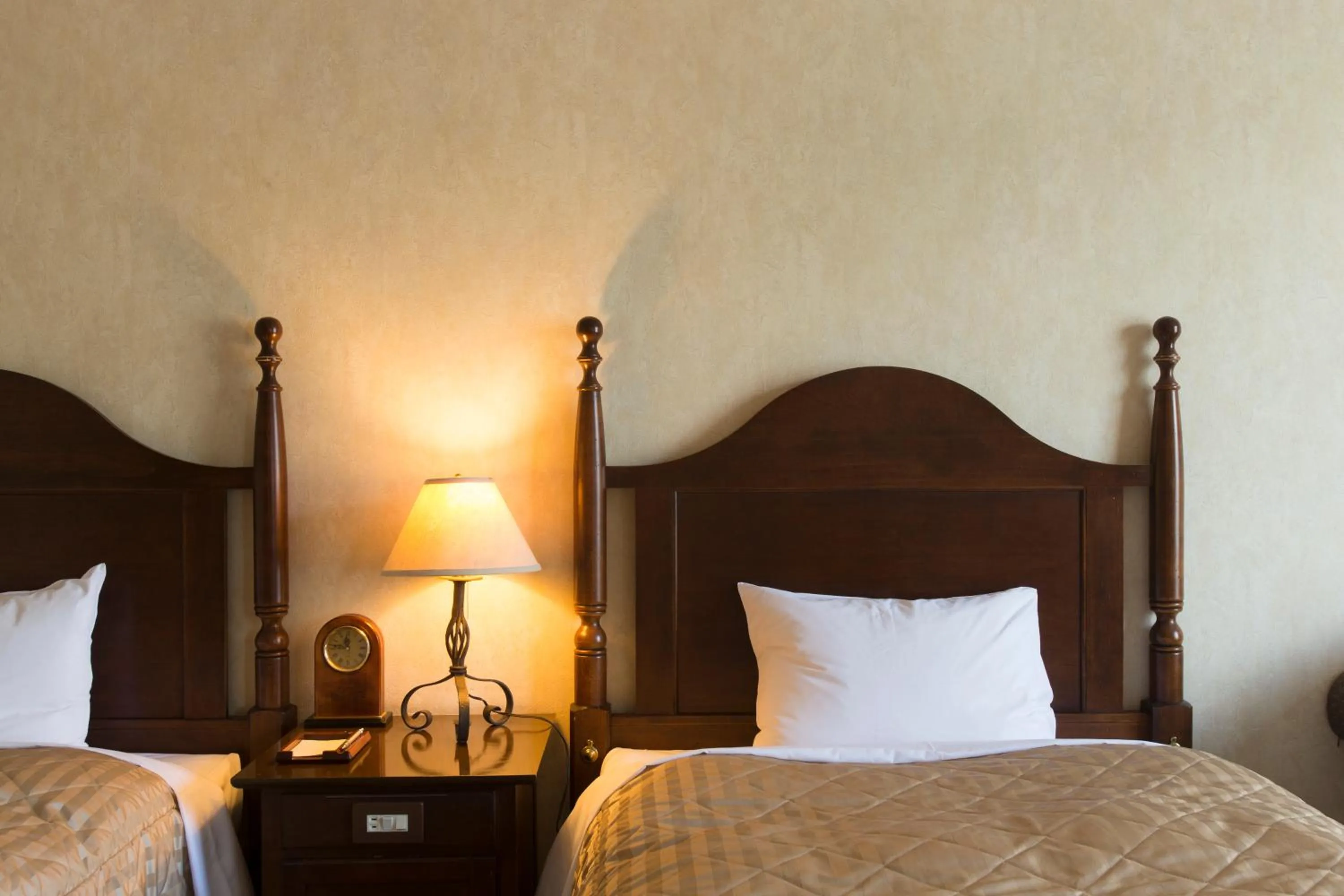 Bed in Blue Ridge Hotel