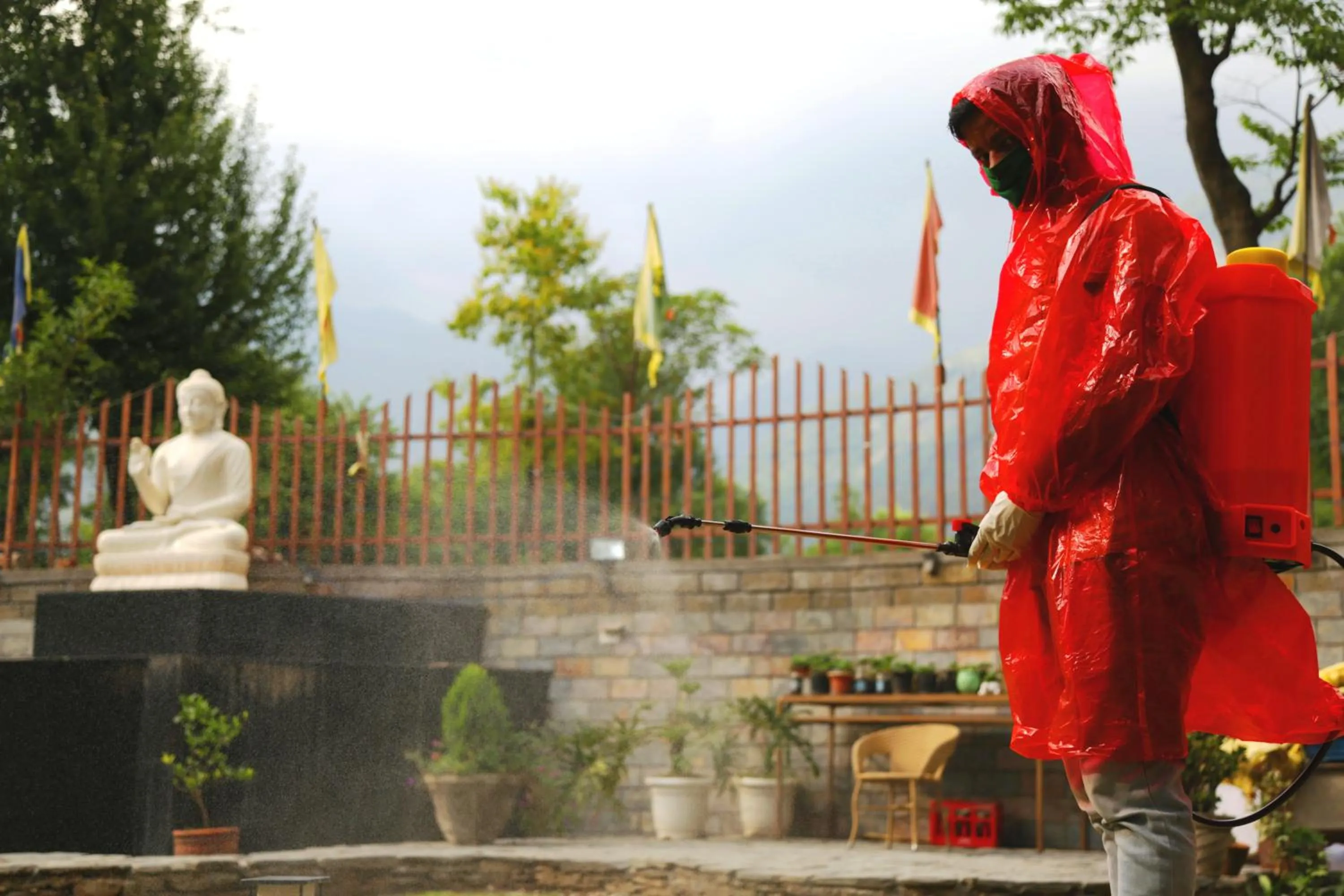 Staff in Quartz Himalayan Brothers