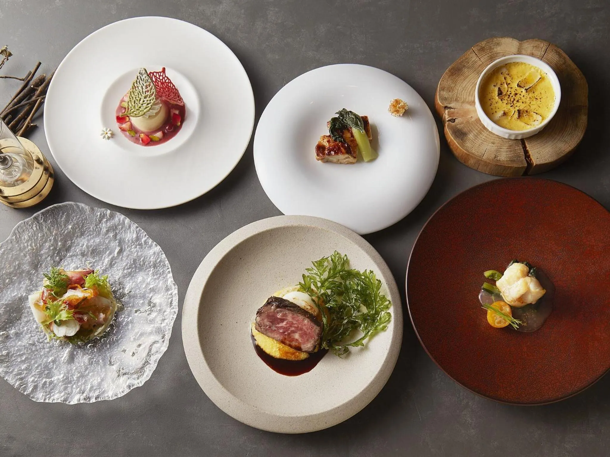 Dinner in Hakone Retreat Före