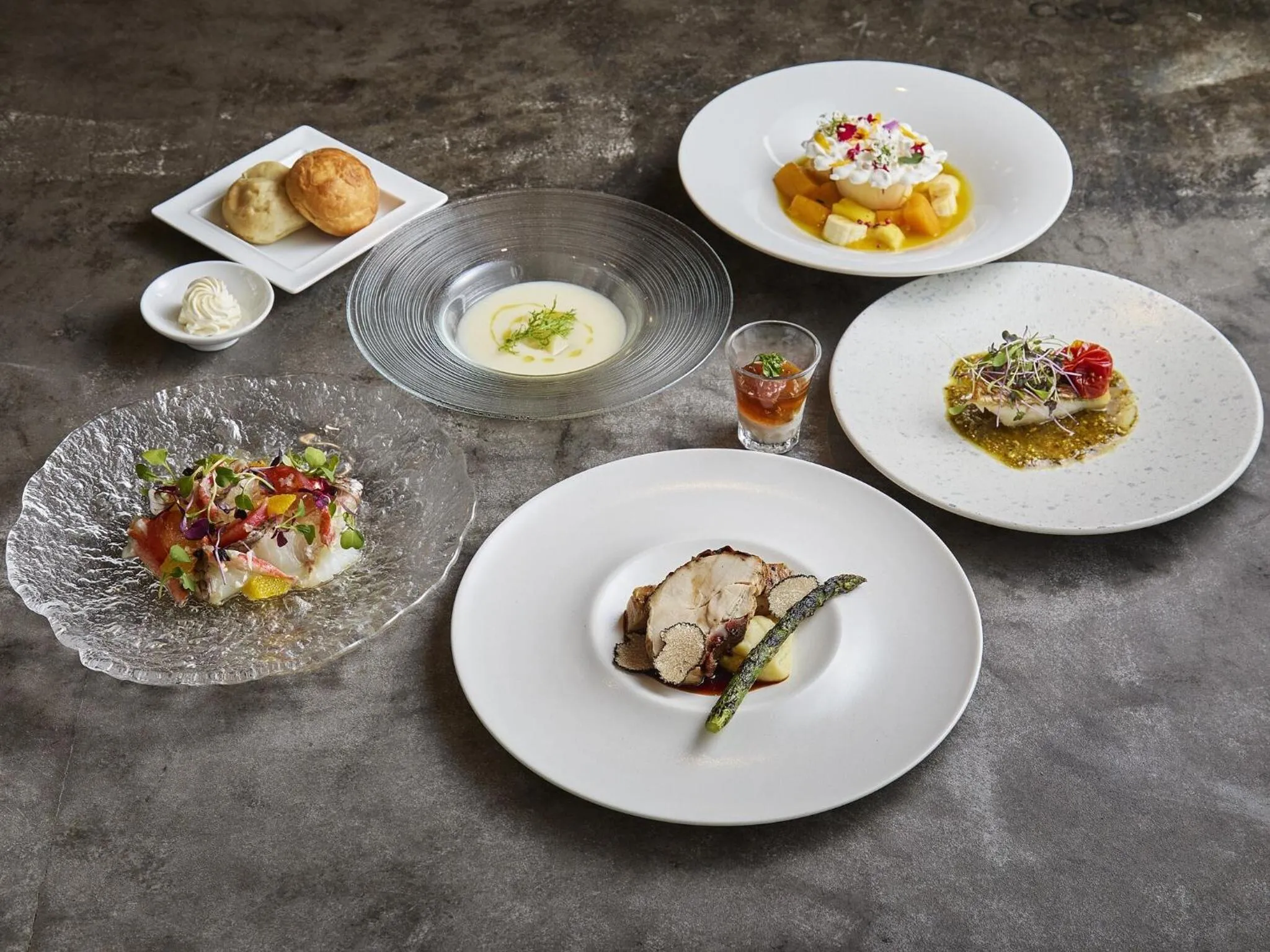 Dinner in Hakone Retreat Före