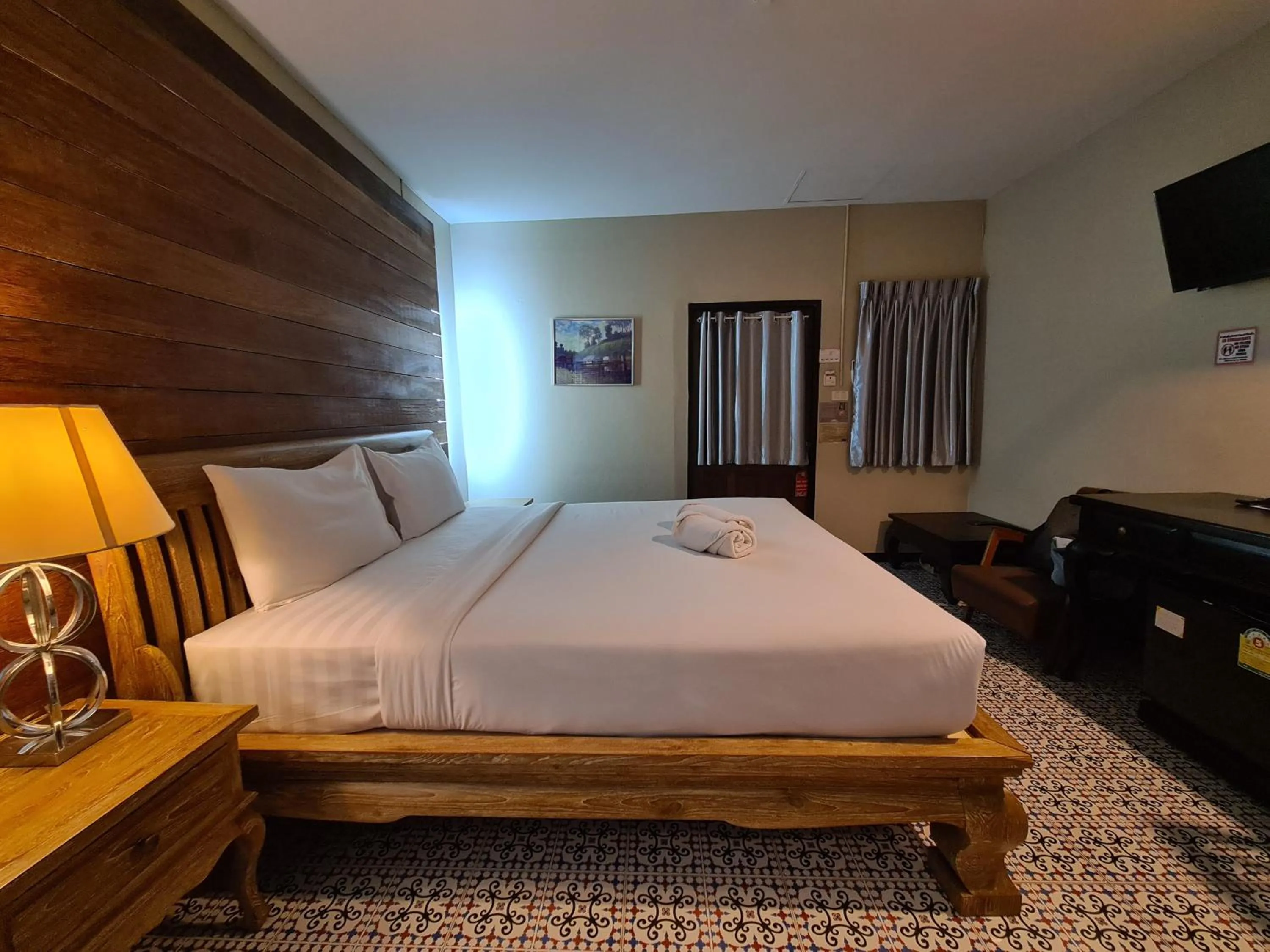 Bedroom, Bed in The 8 Factory Hotel Phitsanulok