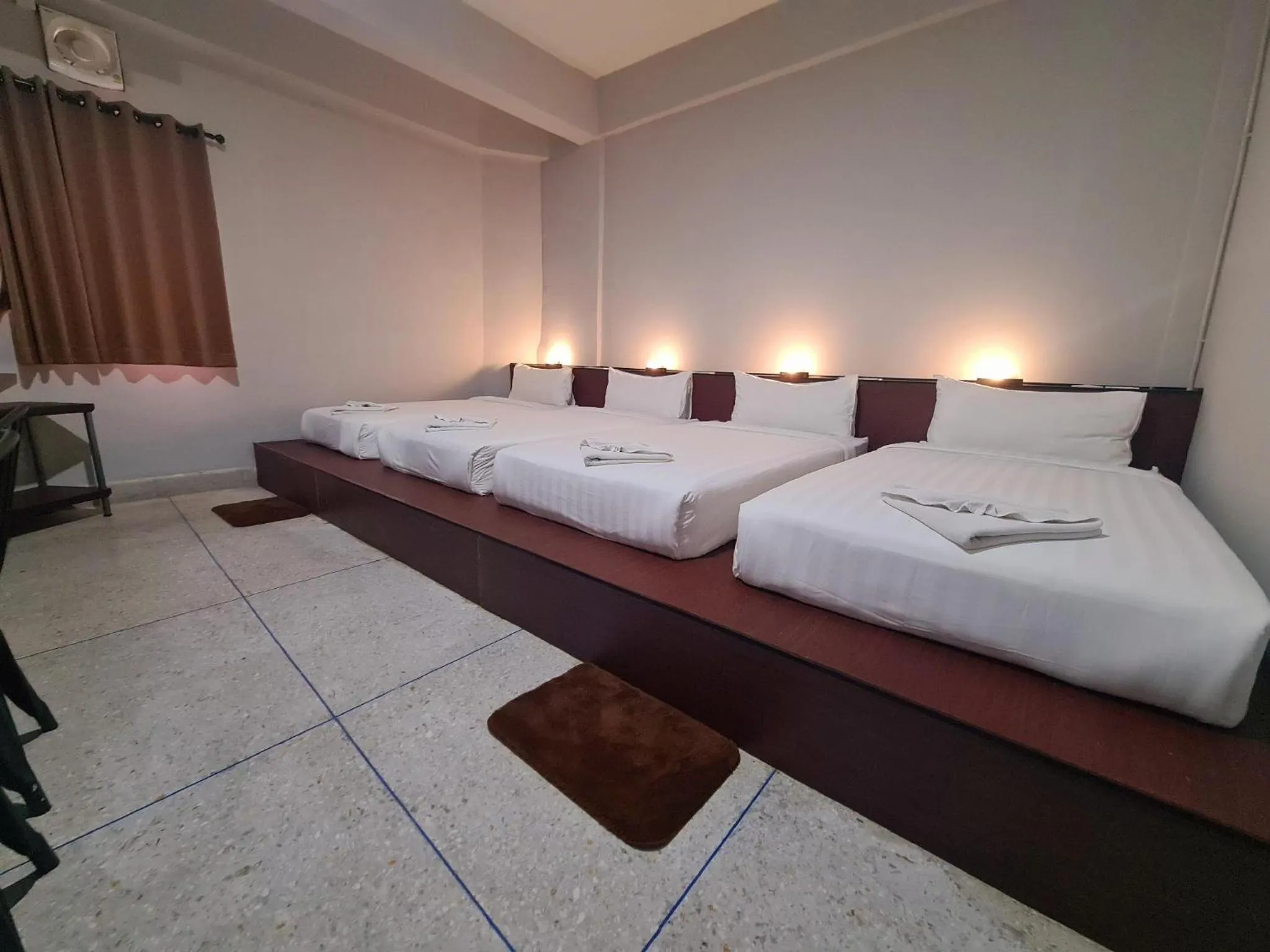 Bed in The 8 Factory Hotel Phitsanulok