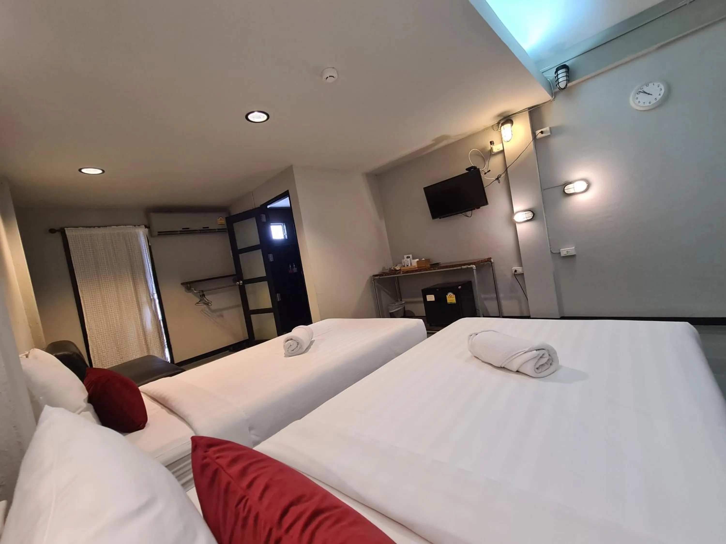 Bedroom, Bed in The 8 Factory Hotel Phitsanulok
