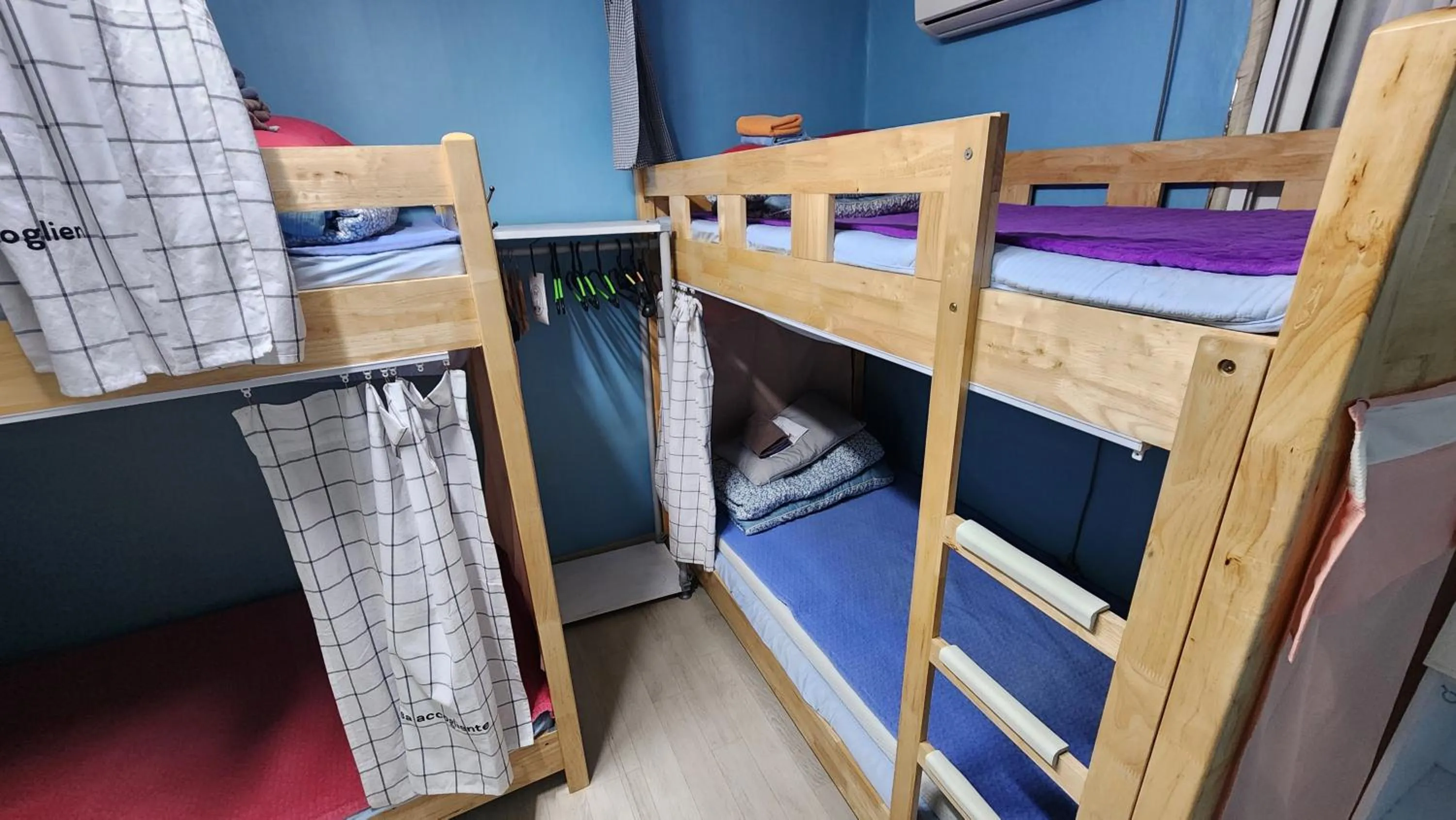 Bed in Daejeon Guesthouse Sky Garden