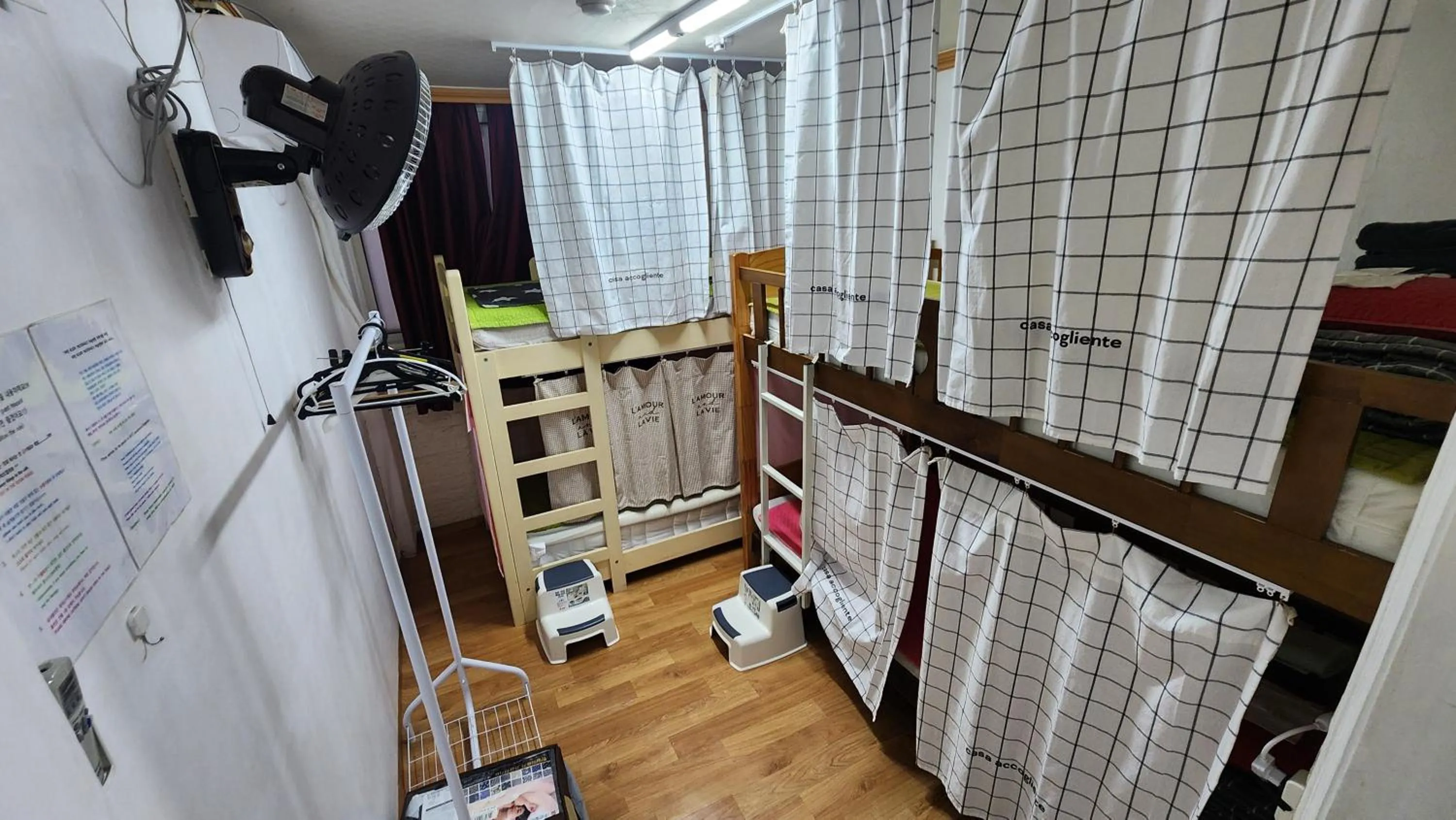 Bed in Daejeon Guesthouse Sky Garden