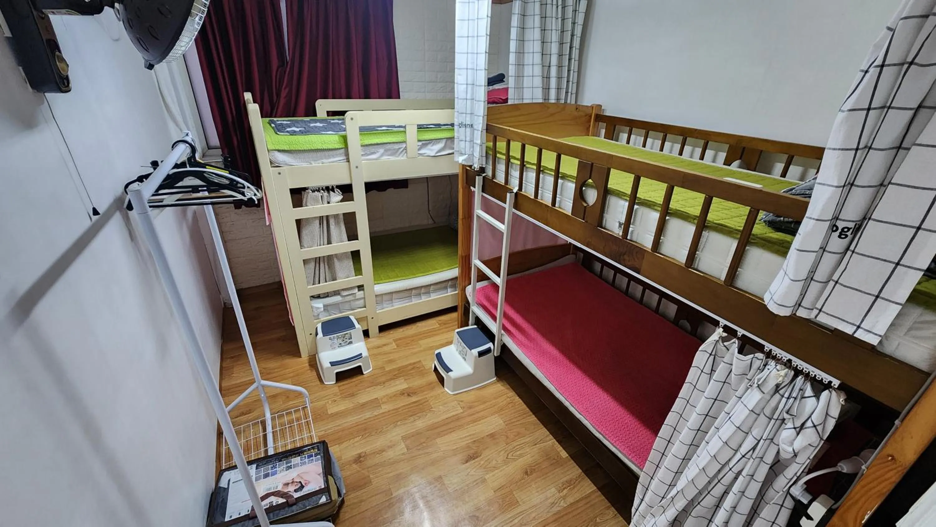 Bed in Daejeon Guesthouse Sky Garden