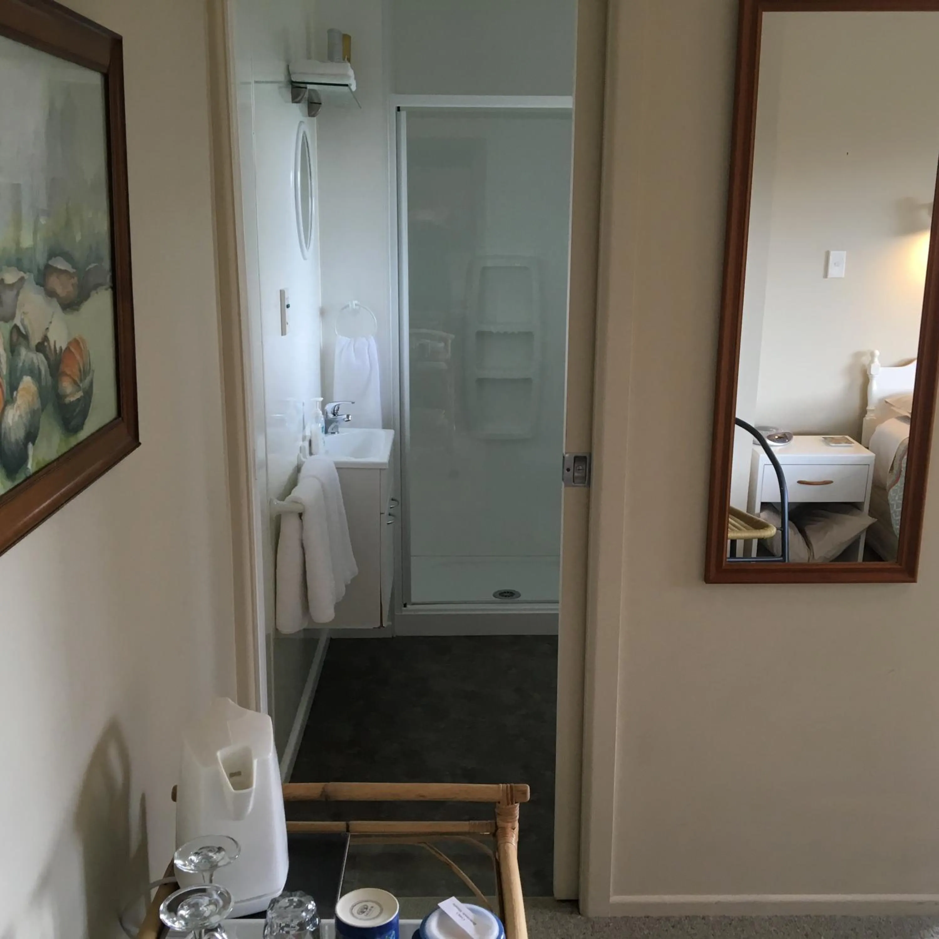 Bathroom in Waitomo Caves Guest Lodge