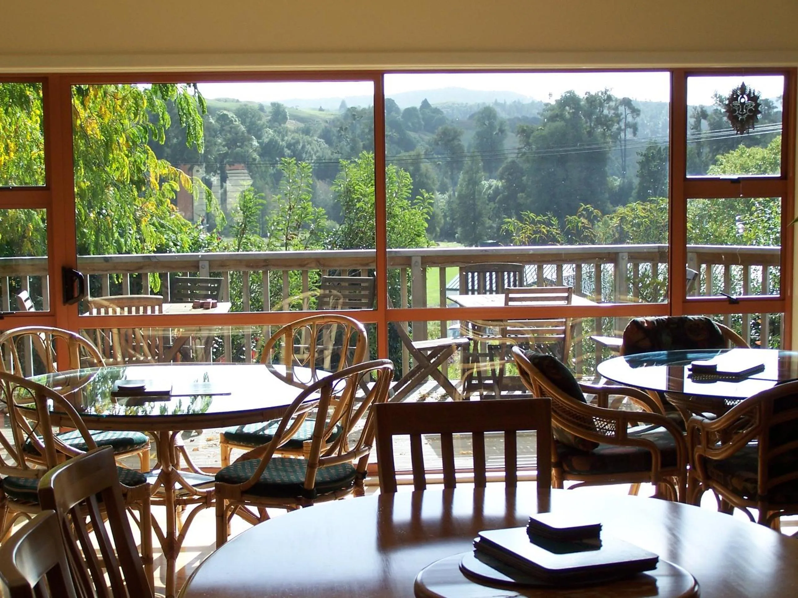 Balcony/Terrace in Waitomo Caves Guest Lodge
