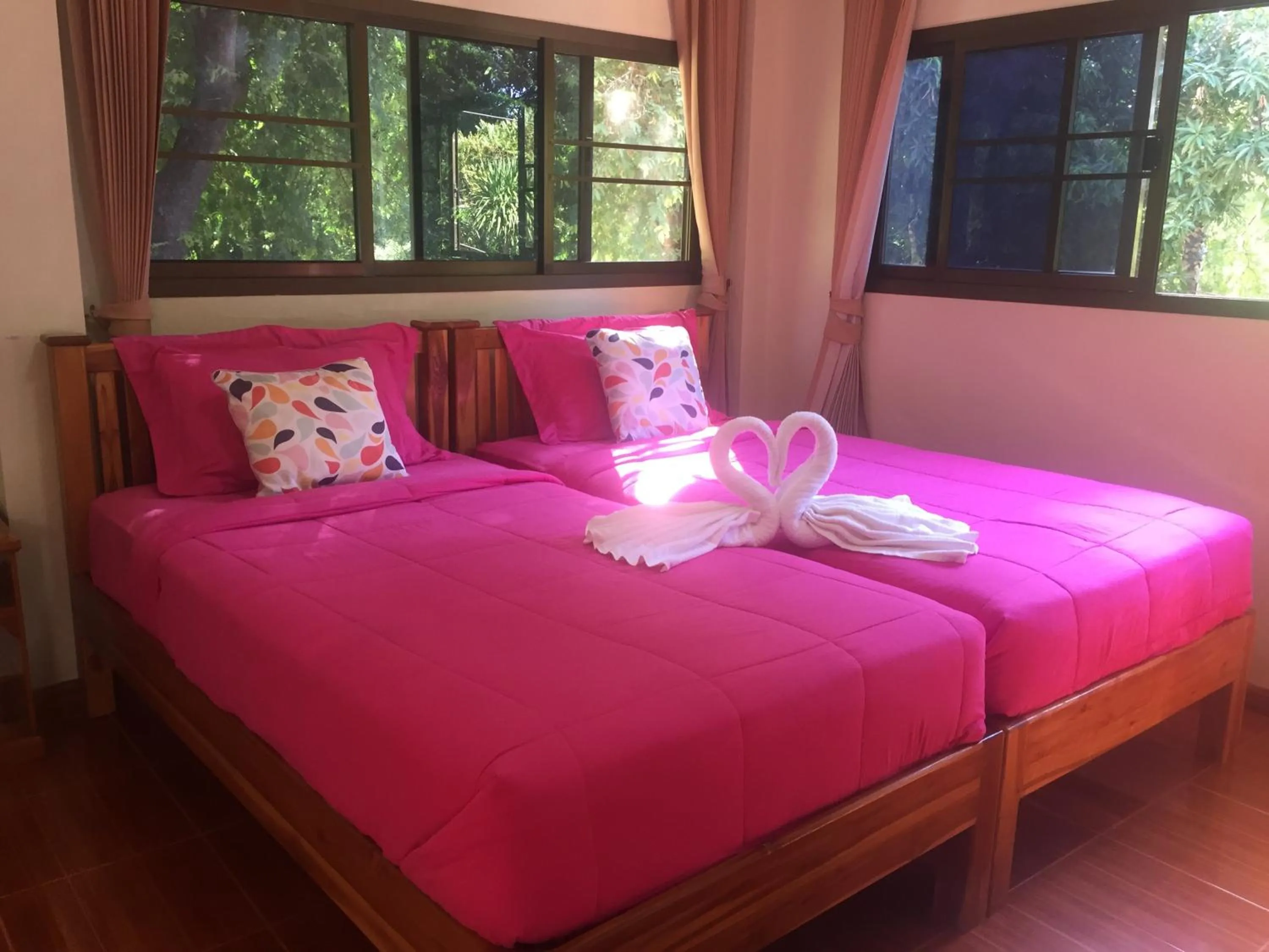 Bed in Yayee Homestay