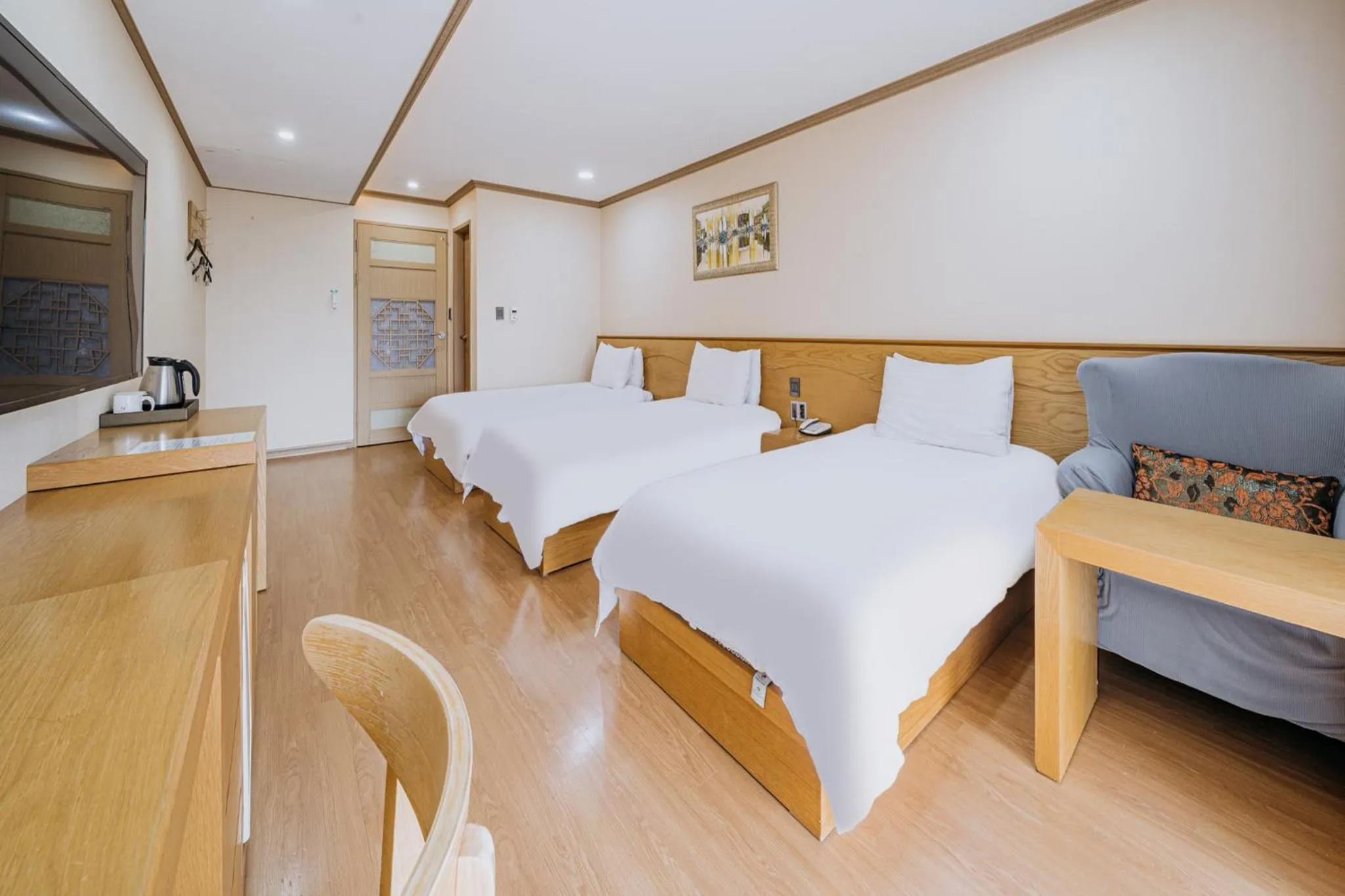 Bed in Nohyung Hotel