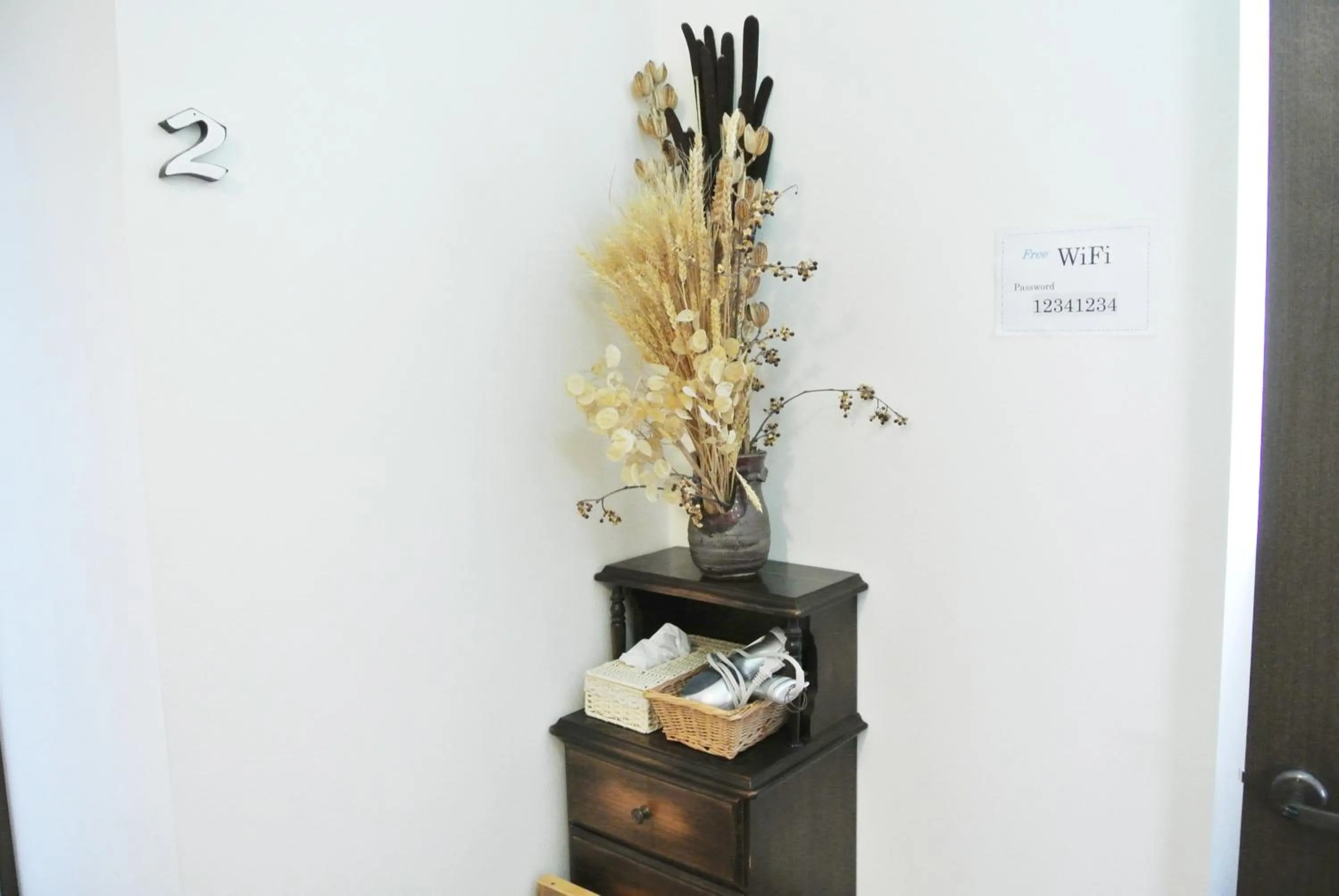 Decorative detail in Pension Megumiyuki