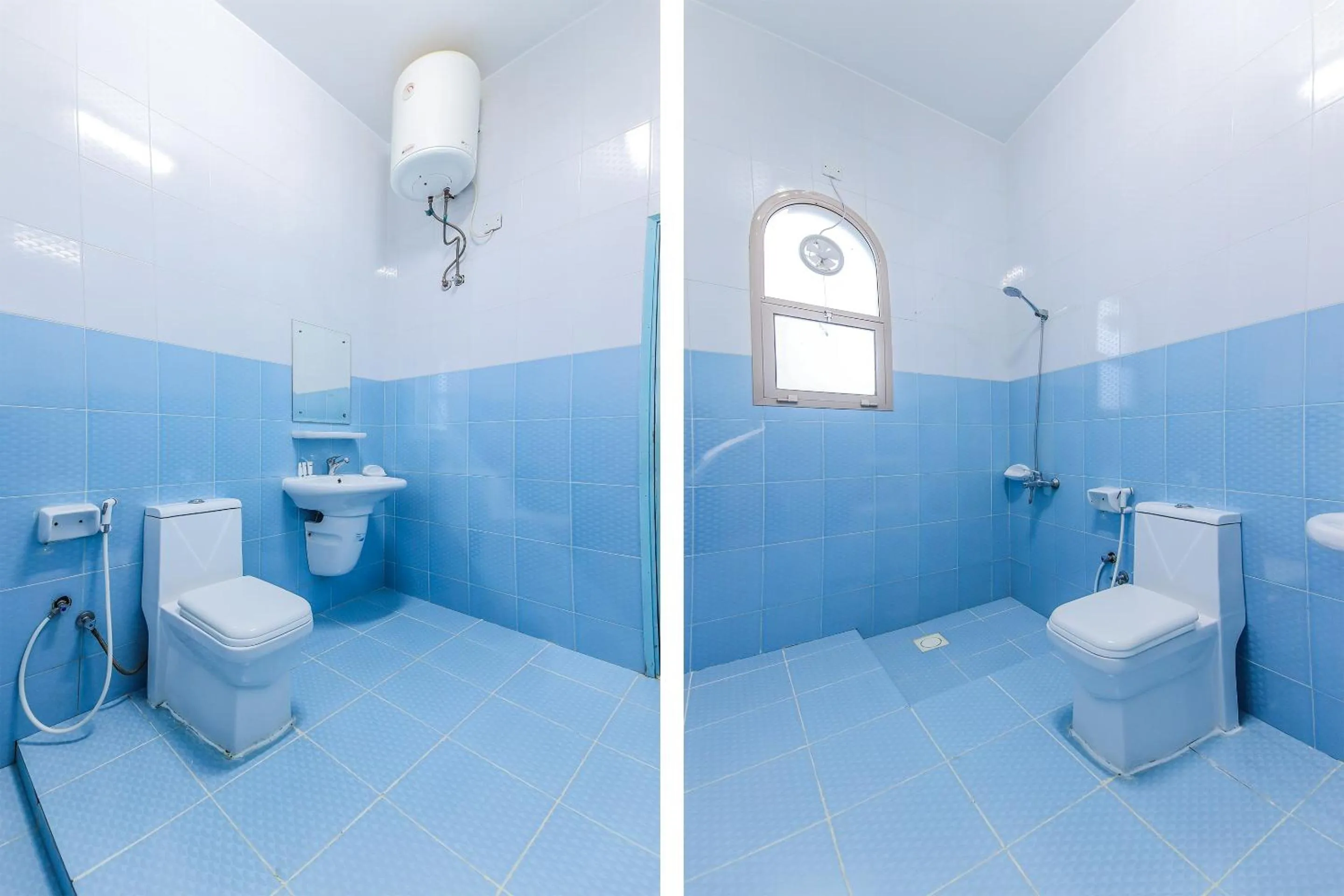 Bathroom in Super OYO 110 Ras Al Hadd Guest House