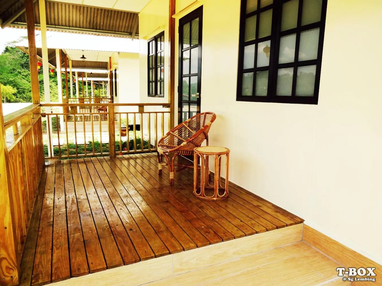 Balcony/Terrace in T-Box Sungai Lembing