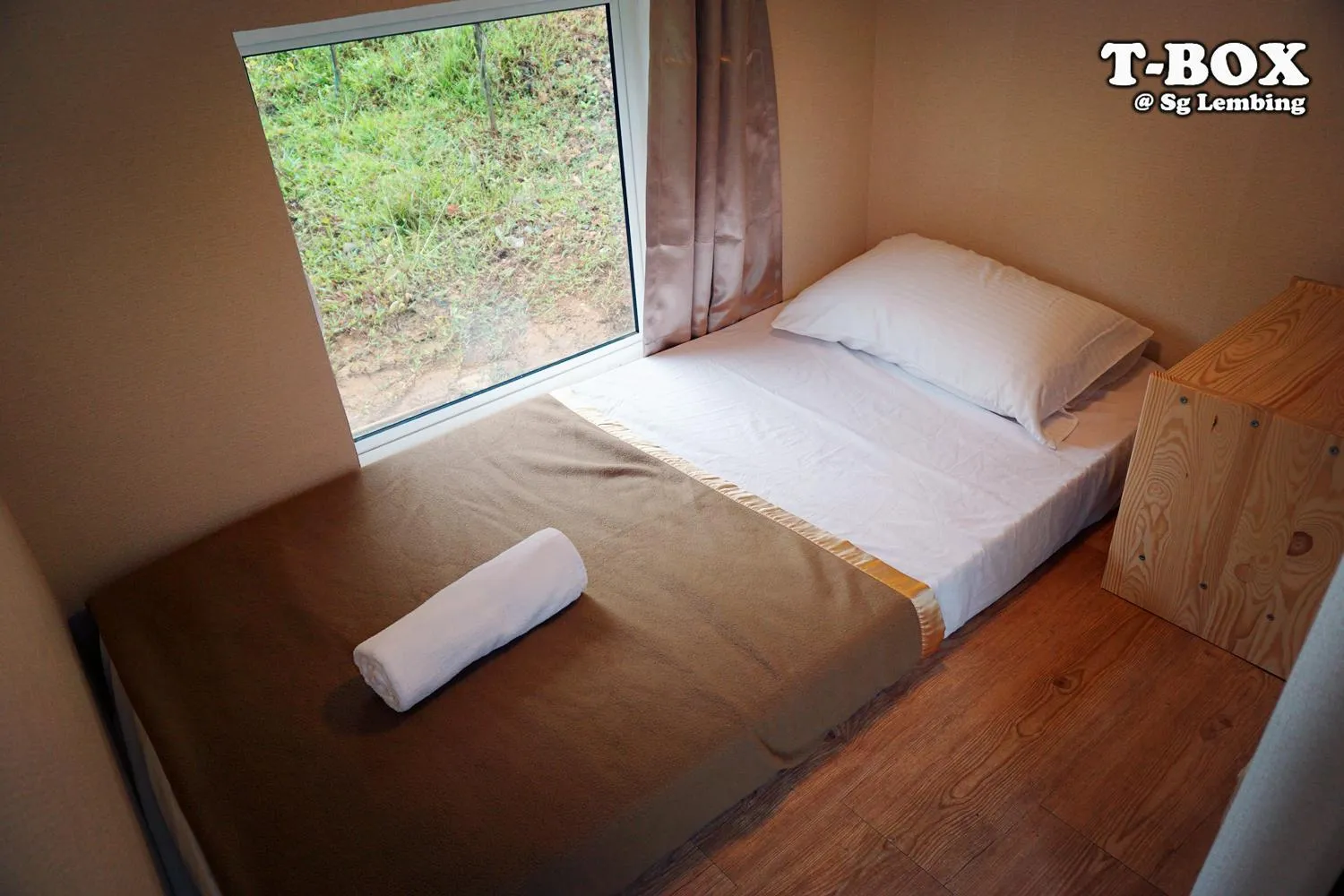 Bed in T-Box Sungai Lembing