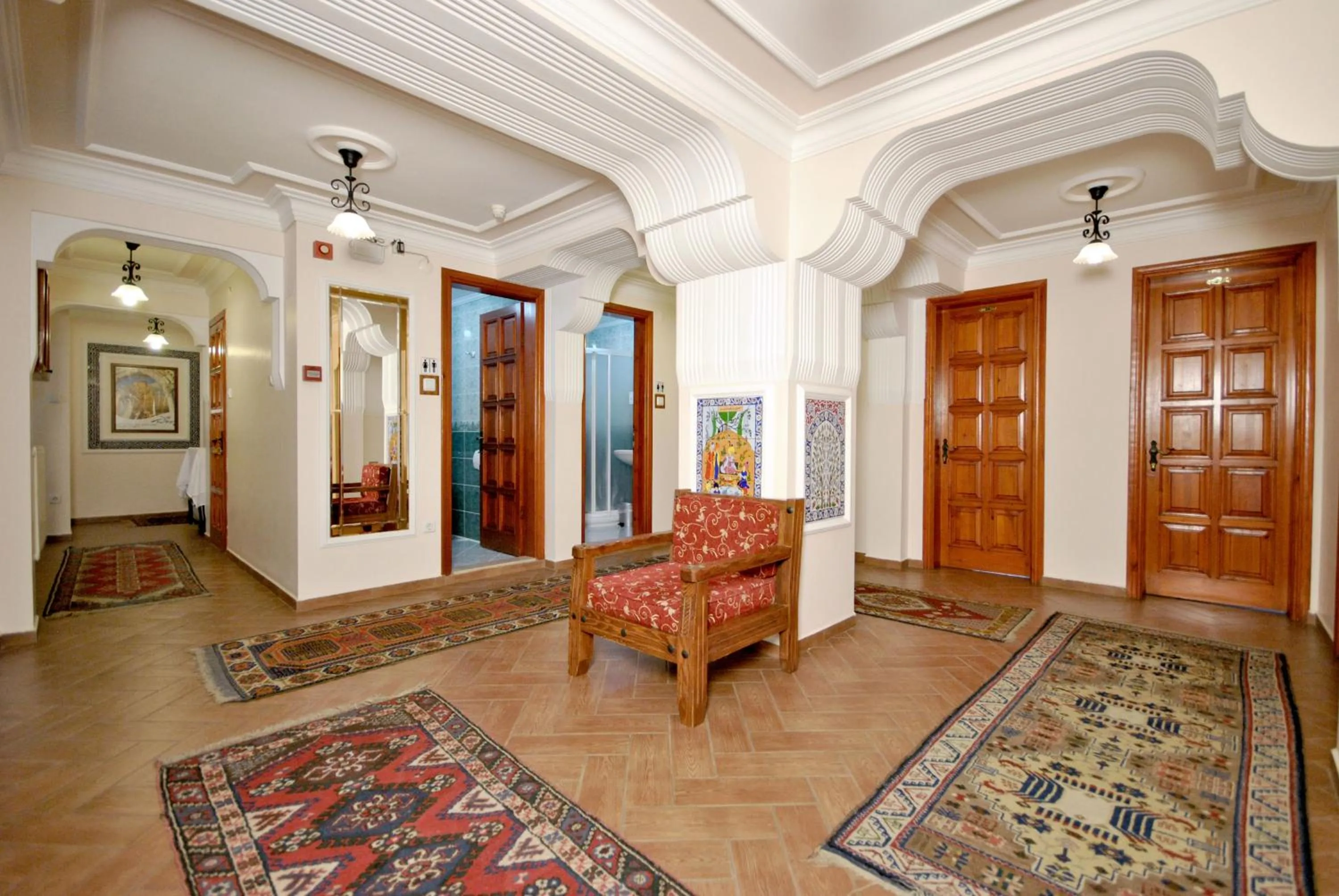 Shower in Side Hotel