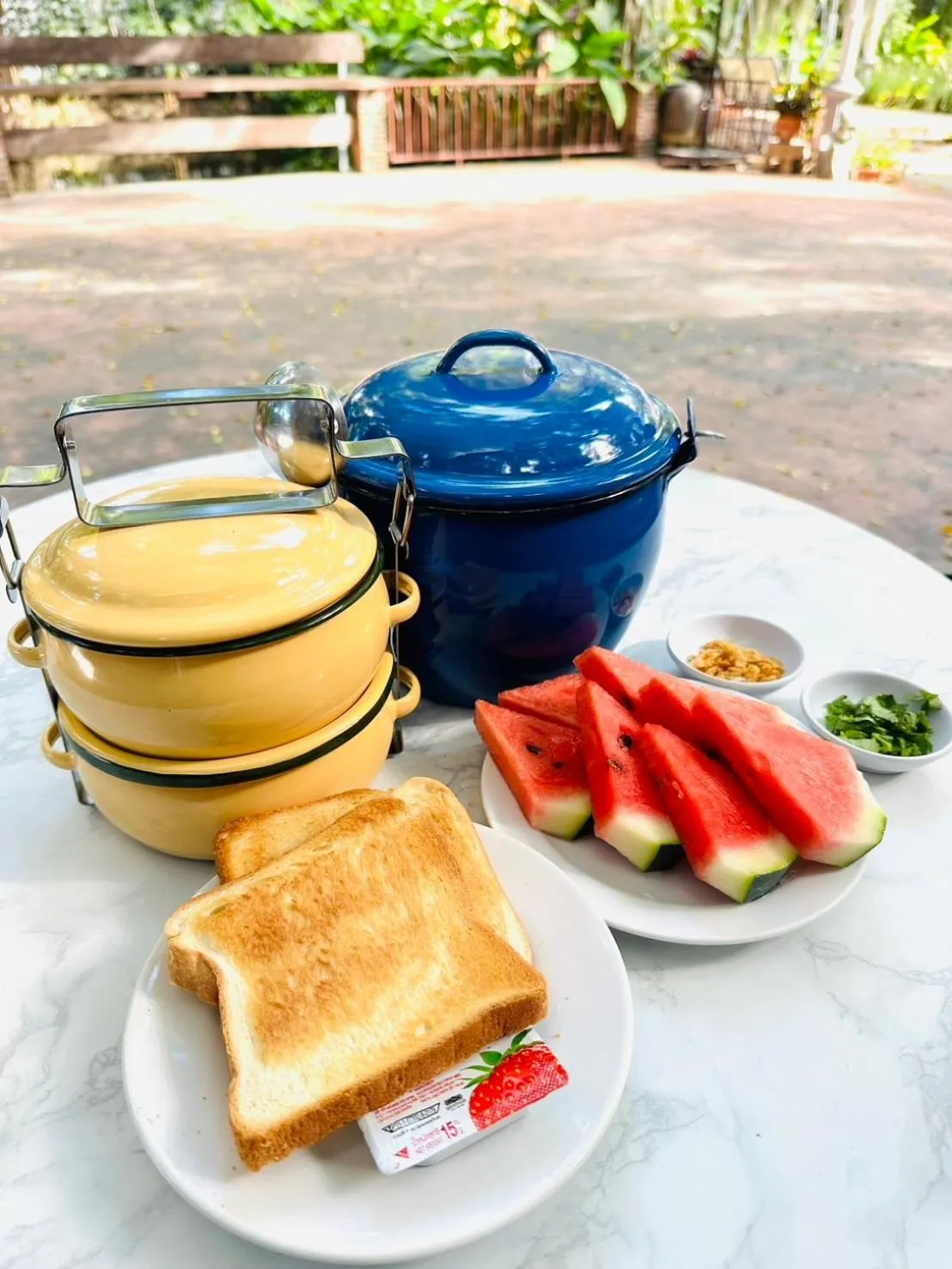 Breakfast in Muaan Resort