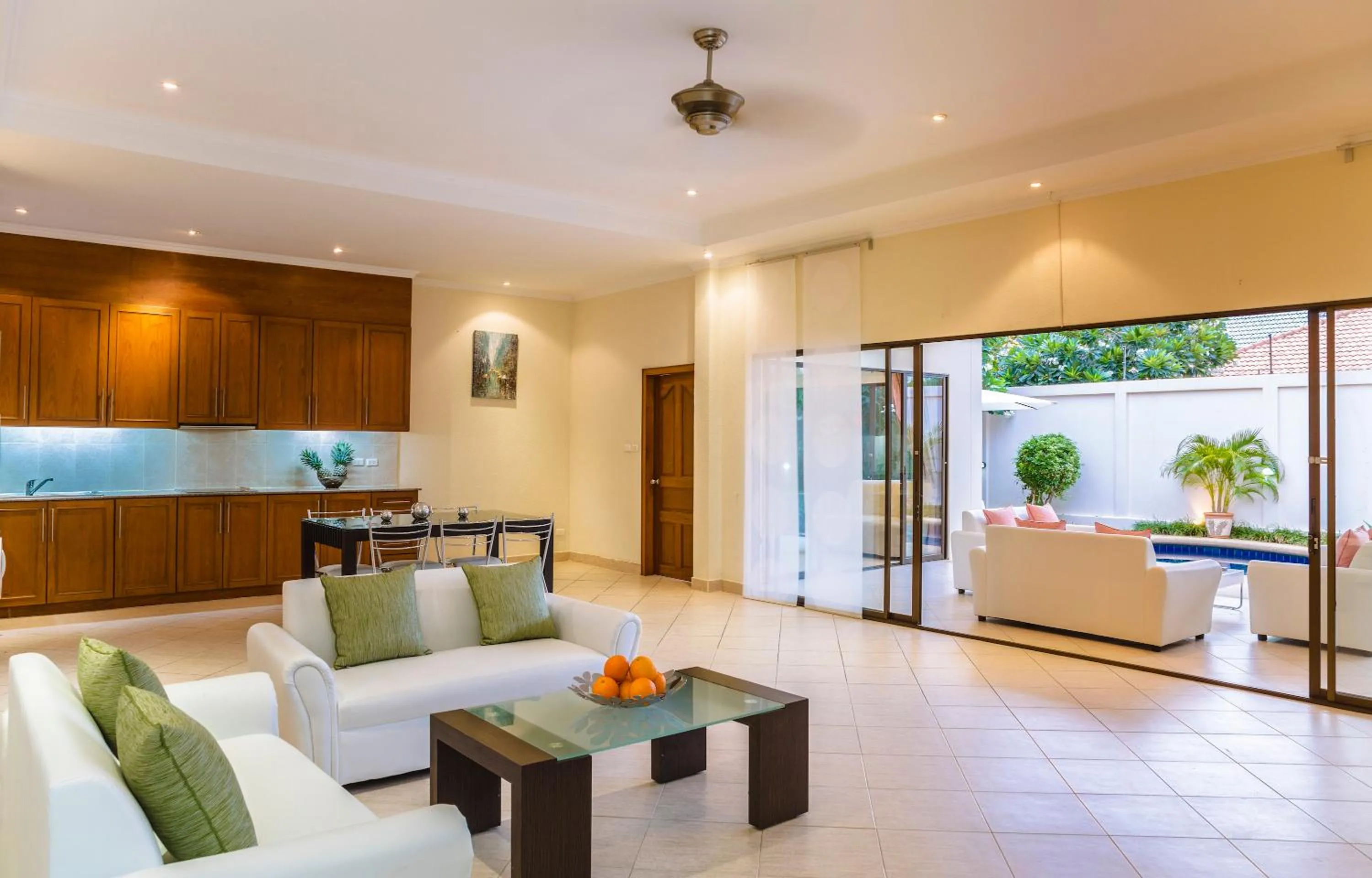 Living room in Magic Villas Pattaya