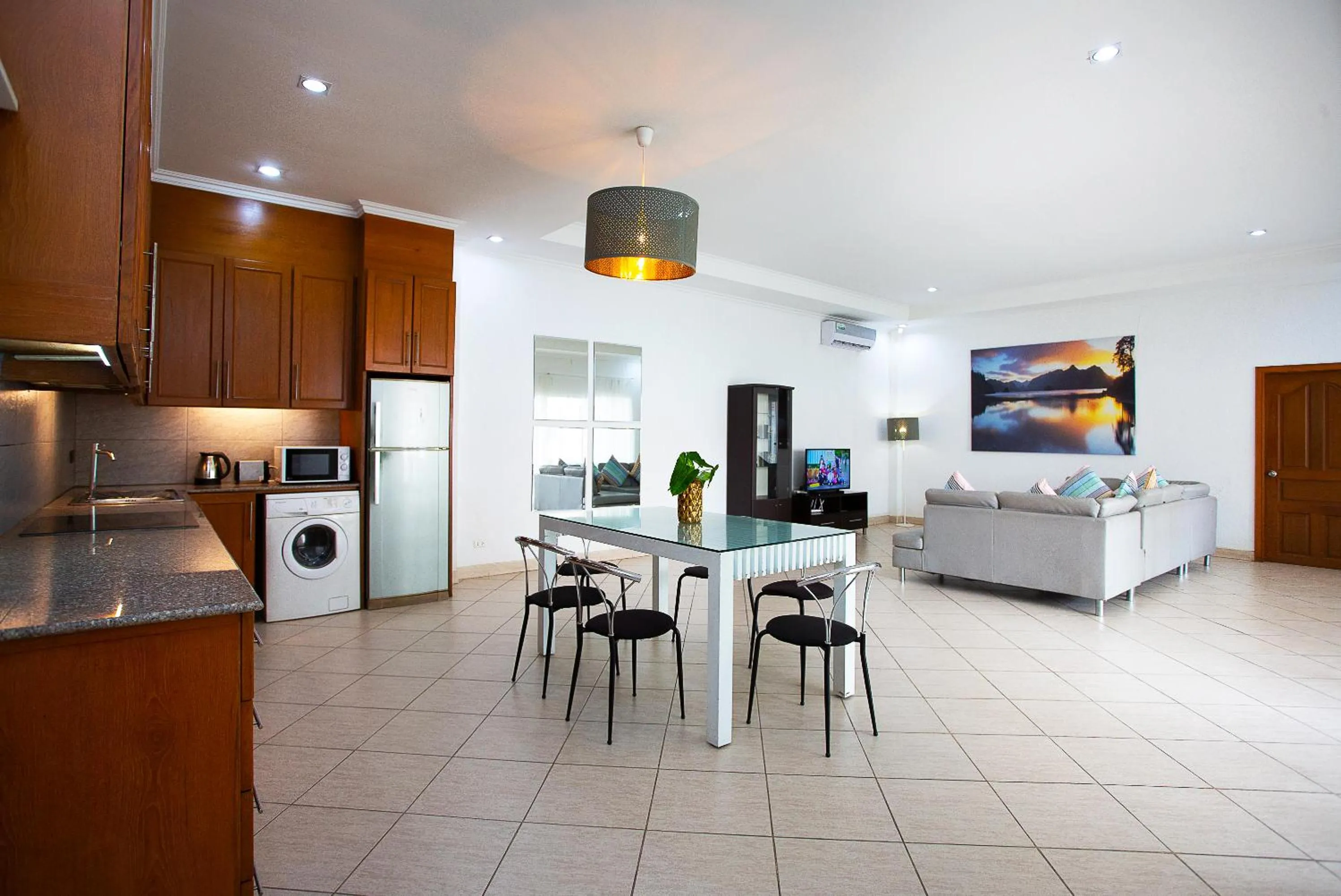 Kitchen or kitchenette in Magic Villas Pattaya