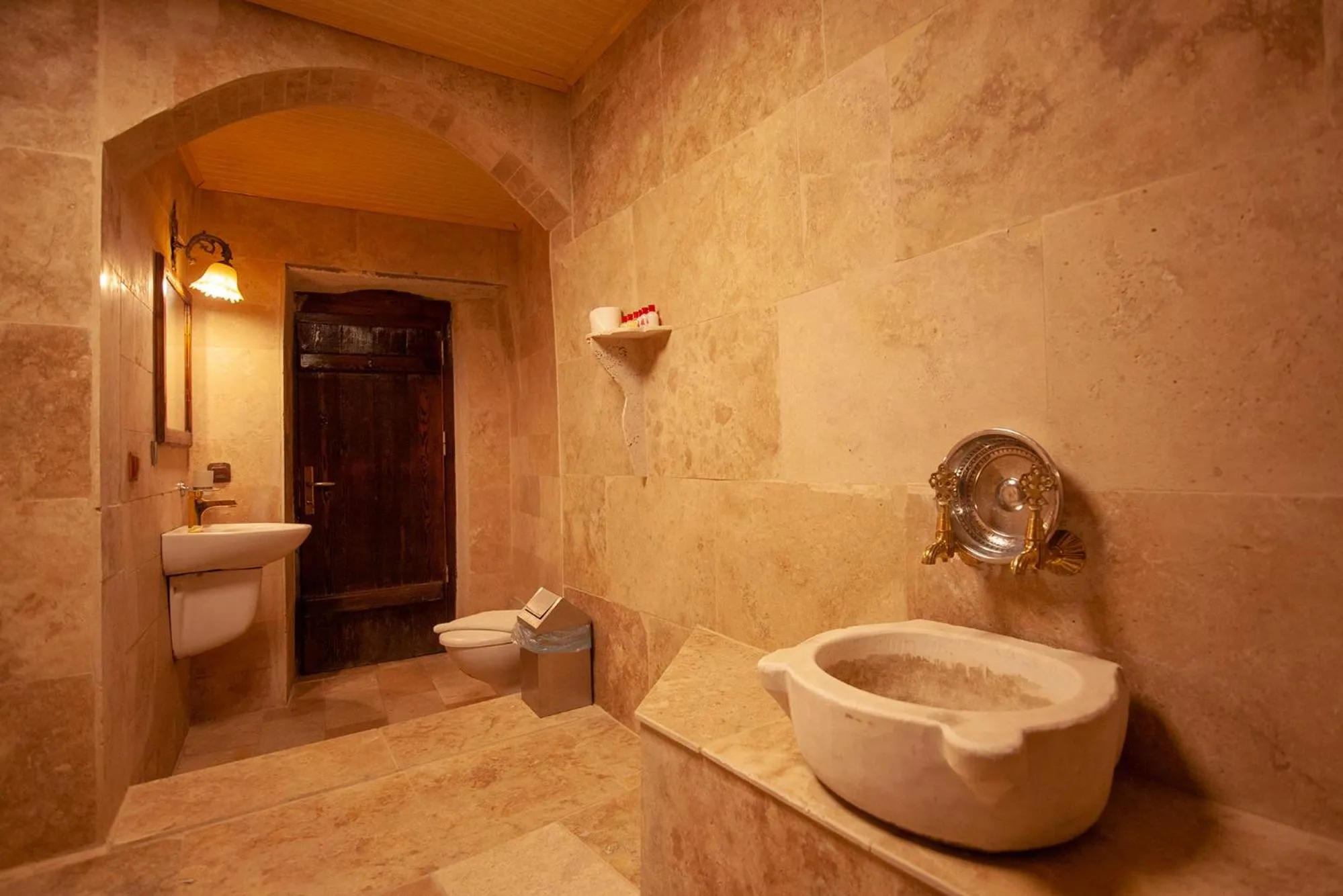 Bathroom in Center Cave House